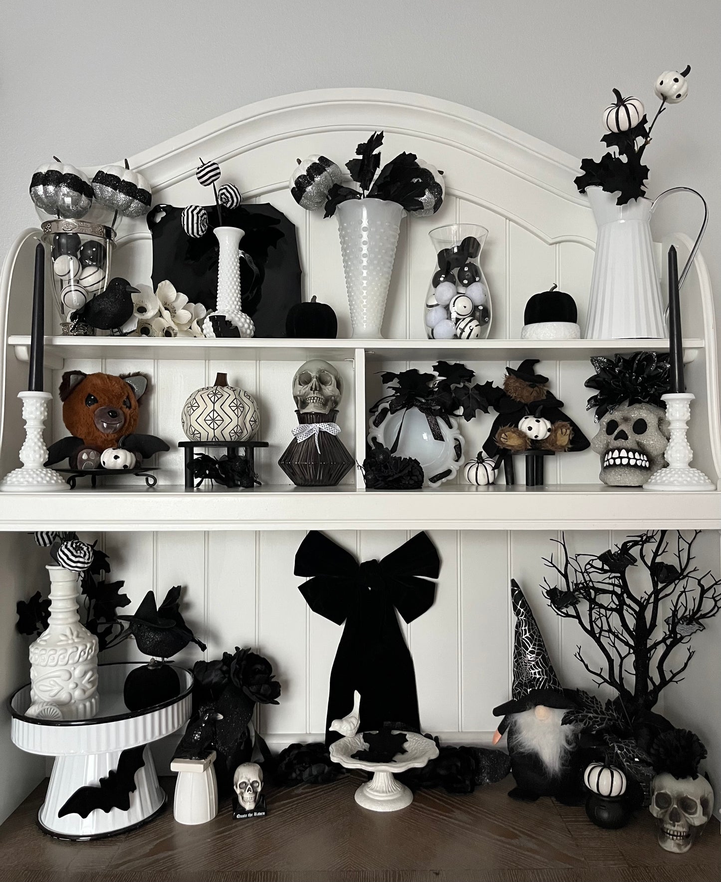 Plush Vampire Bat Toy with Silver Sparkle Ears – Soft Halloween Critter Plush Precious Moments (Contemporary)