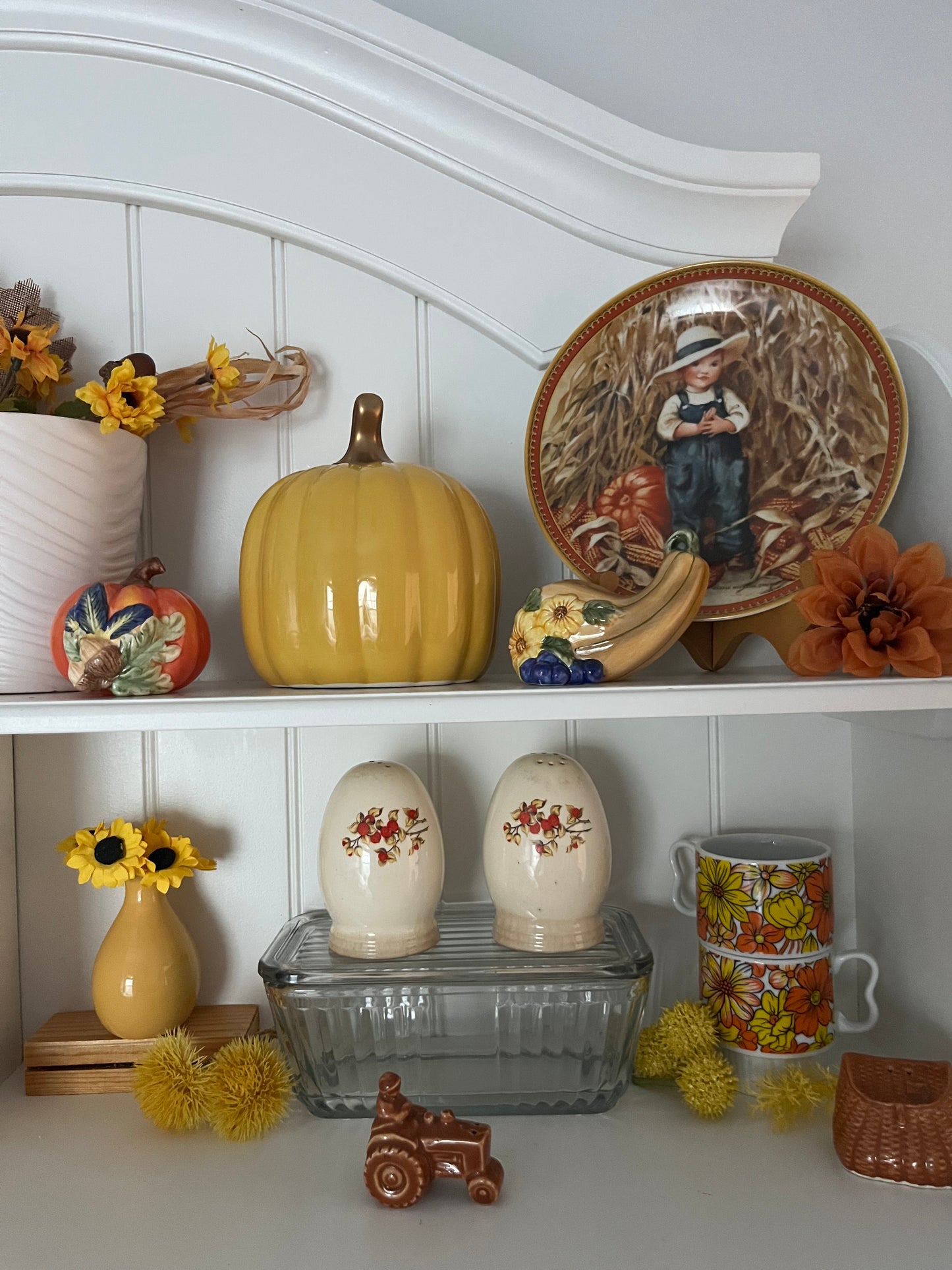 1986 “Thanksgiving” Collector Plate by Jessie Willcox Smith – Edwin M. Knowles Fine China – Limited Edition