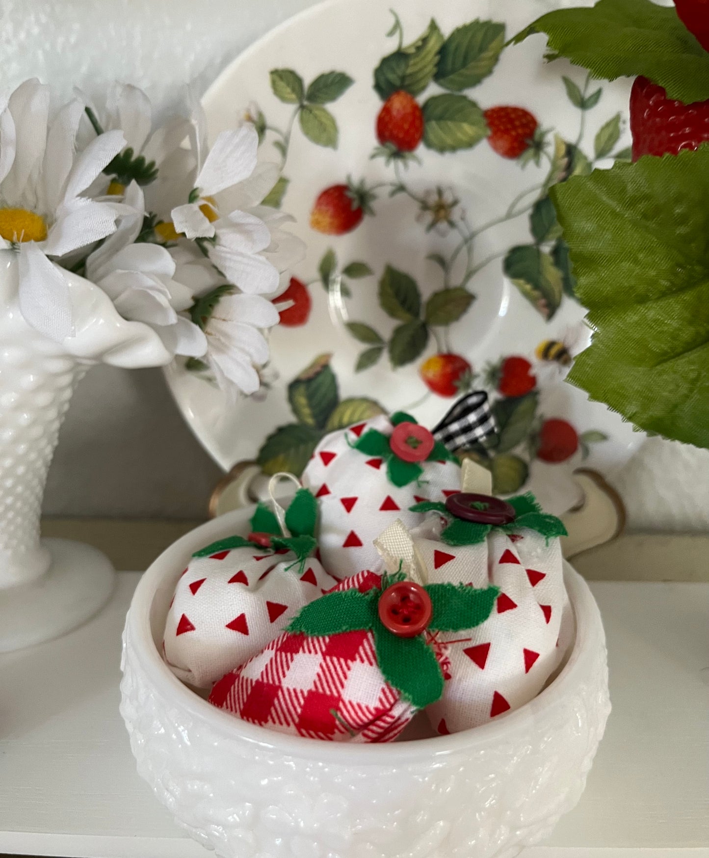 Vintage 1970s Avon White Milk Glass Soap Trinket Dish - Elegant Embossed Floral Design