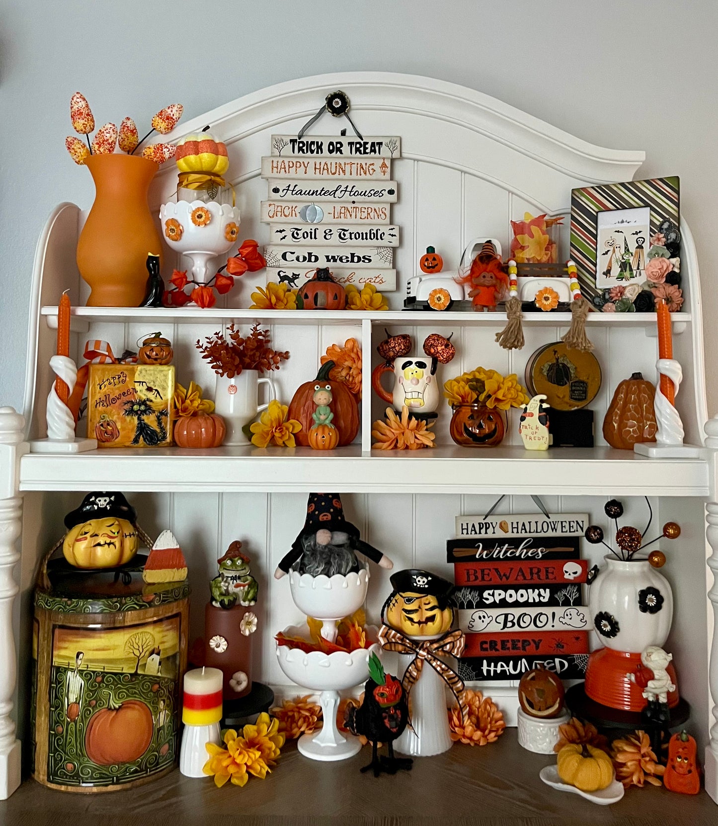 Vintage White Fluted Ceramic Mini 3”x2 1/2”Ribbed Pottery Vase – 1960s Modernist Studio Style