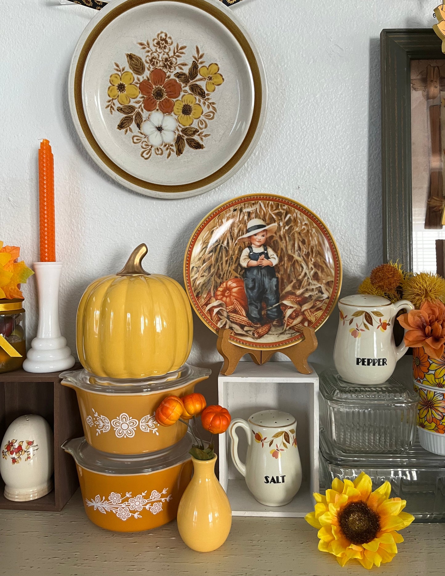1986 “Thanksgiving” Collector Plate by Jessie Willcox Smith – Edwin M. Knowles Fine China – Limited Edition