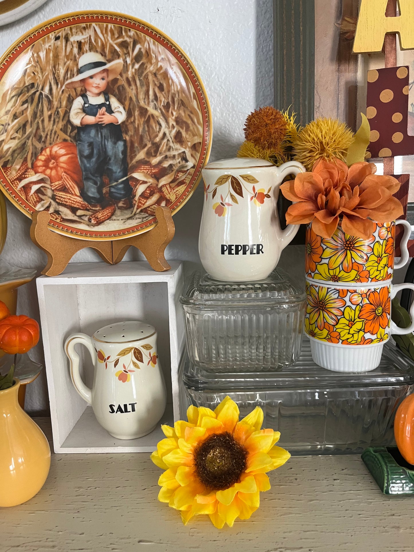 1986 “Thanksgiving” Collector Plate by Jessie Willcox Smith – Edwin M. Knowles Fine China – Limited Edition