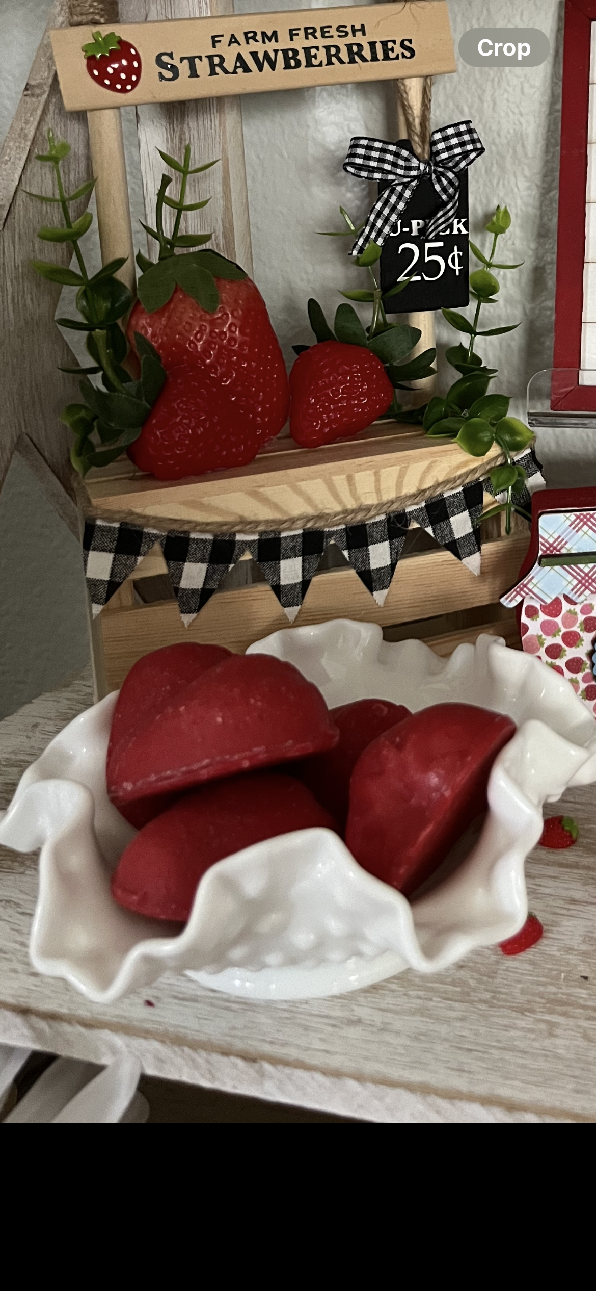 5 Strawberry Soaps from Avon 1974 Pick a Berry Strawberry Fragranced Soaps -