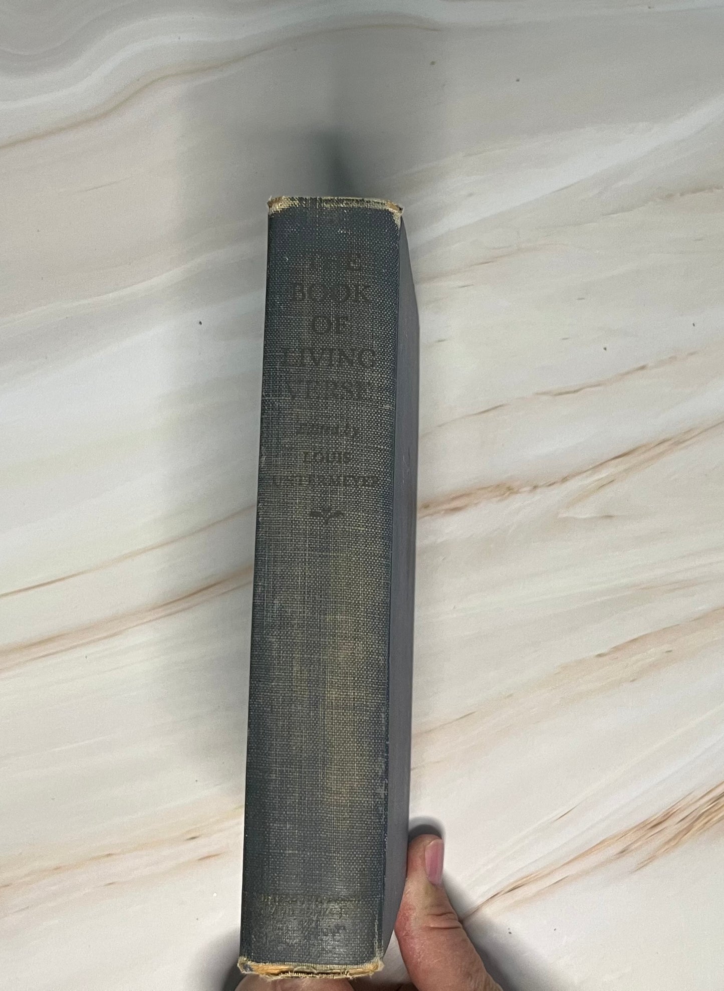 The Book of Living Verse: English and American Poetry (13th Century to Present) - Vintage 1932 Edition