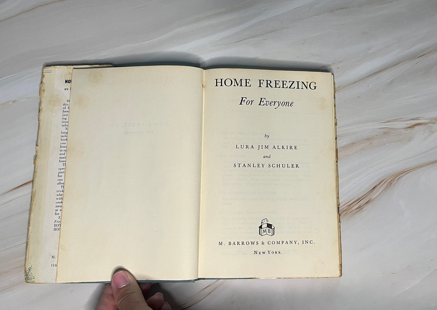 Home Freezing for Everyone: Recipes, Menus, and Methods - Vintage Culinary Guide, 1950