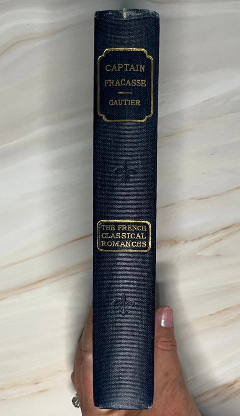 Captain Fracasse by Gautier - Vintage 1901 French Classical Romances Collection