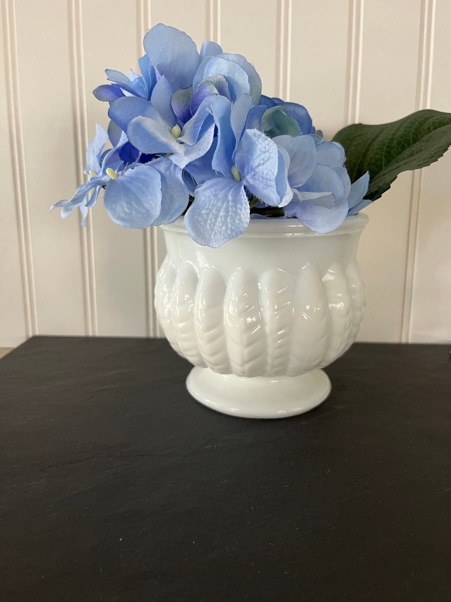 Vintage Randall White Milk Glass Planter Vase - Timeless Elegance for Your Home Decor"