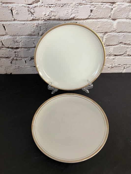 2 Vintage 1950s Royalton China Golden Elegance Bread & Butter Plate – Fine Japanese Porcelain