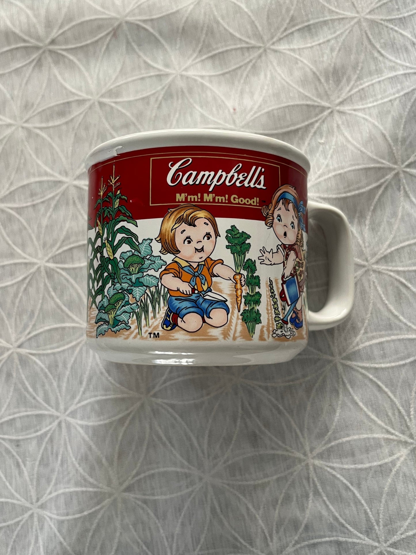 Vintage 1997 Campbell’s Soup Kids Vegetable Garden Ceramic Mug – Westwood Collectible