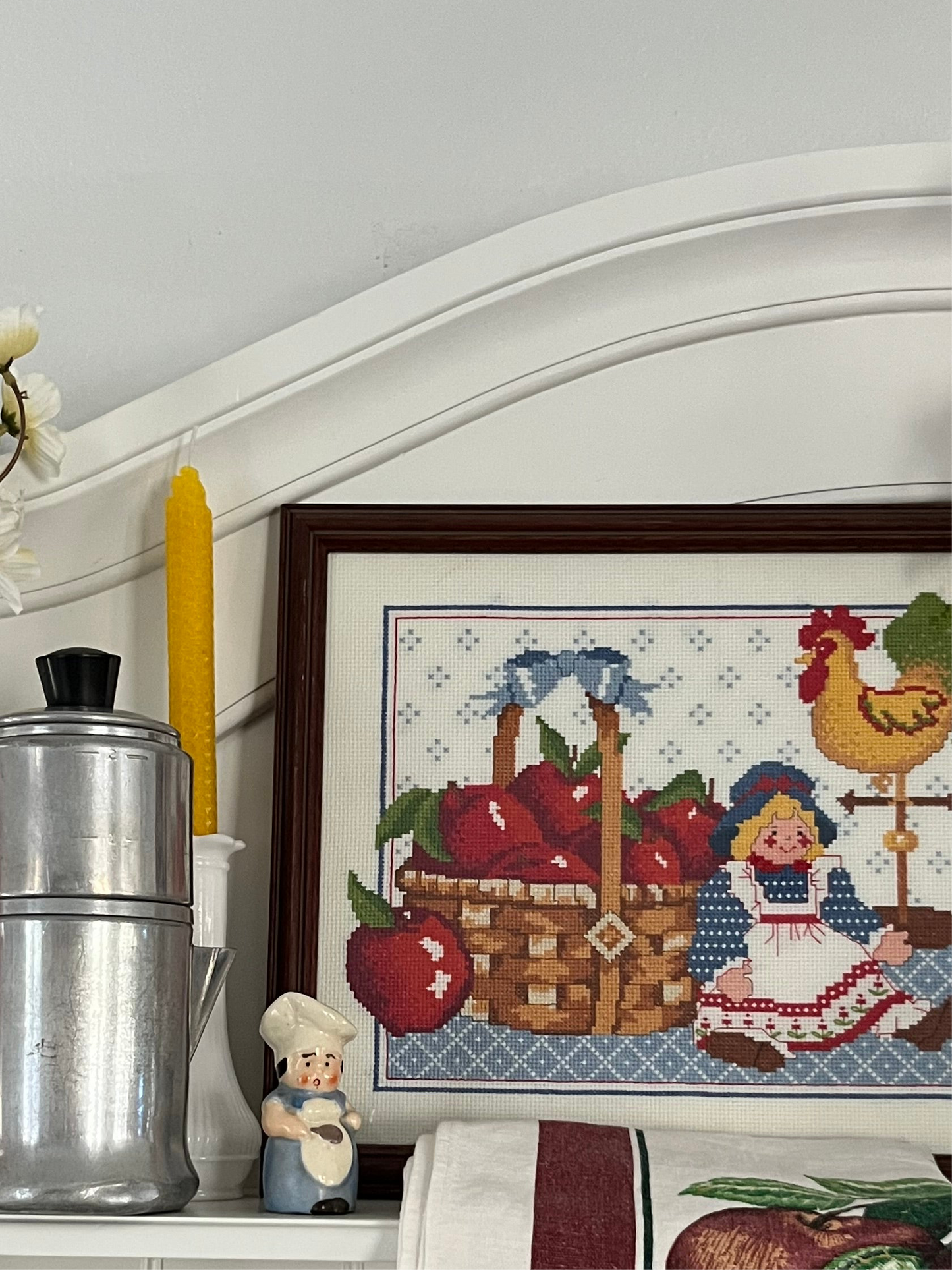 1950s Vintage Mrs. Baker Chef Salt Shaker – Souvenir from Mabank, Texas – Made in Japan