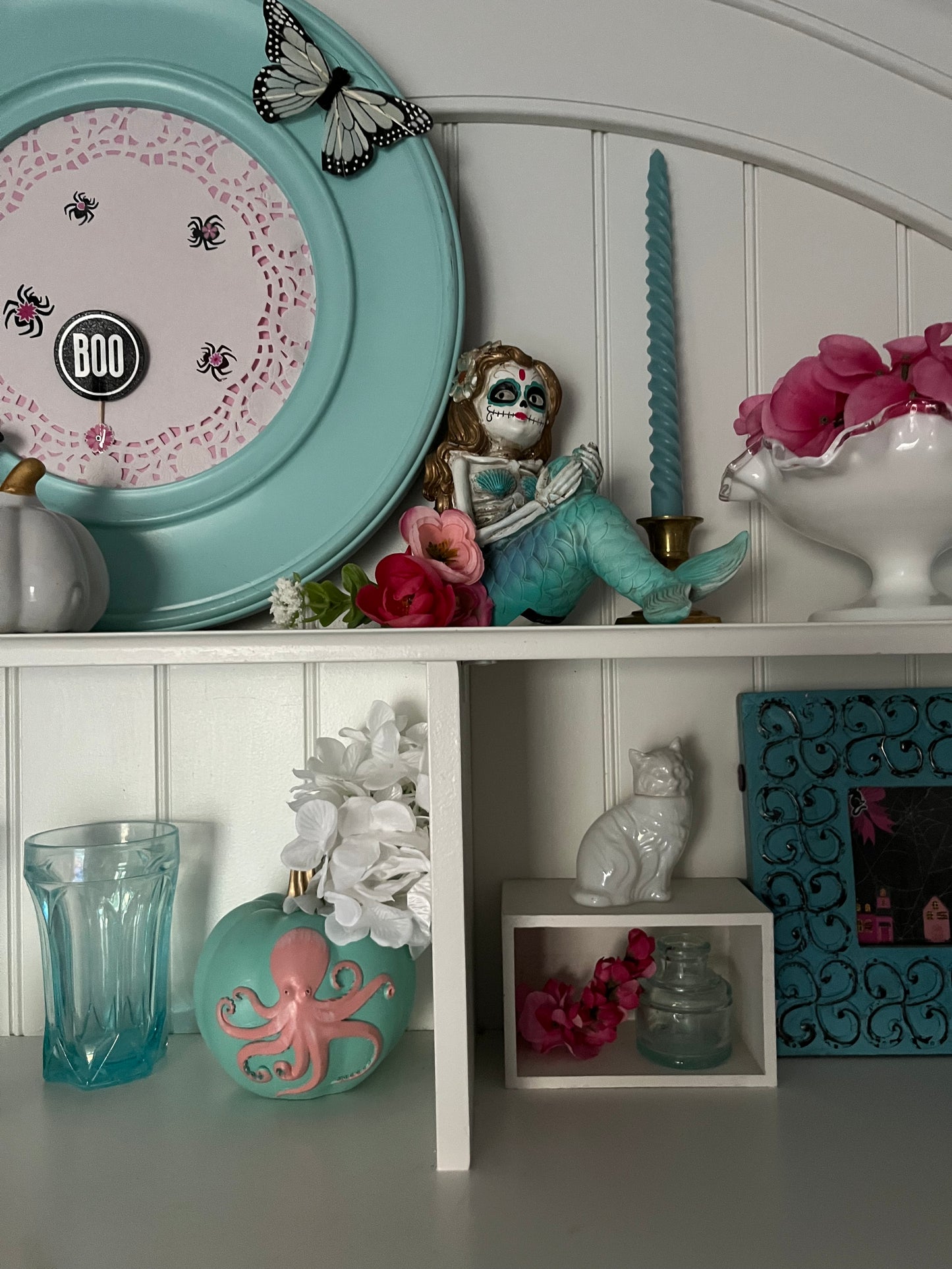 Vintage Solid Brass Mini Hexagonal Candle Holder – 1960s Mid-Century Design (2”)