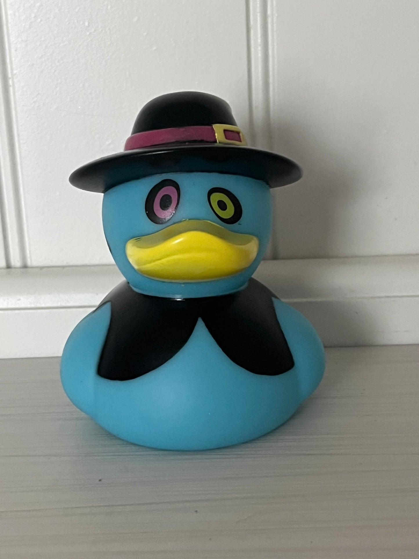 “Witchy Blue Rubber Duck” Halloween Publix – c. 2010s, Novelty Collectible