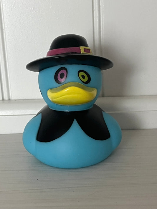 “Witchy Blue Rubber Duck” Halloween Publix – c. 2010s, Novelty Collectible