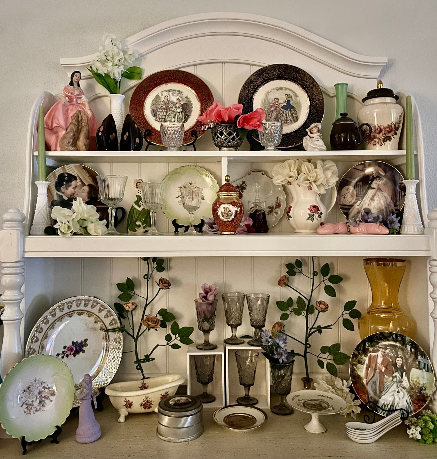 1993 Bradford Exchange “The Green Sprigged Dress” Scarlett O’Hara Collector Plate – Gone With the Wind