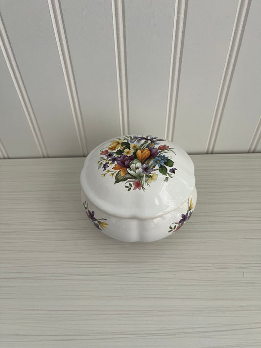 Vintage San Francisco Music Box Company Trinket Box - Song Wind Beneath My Wings