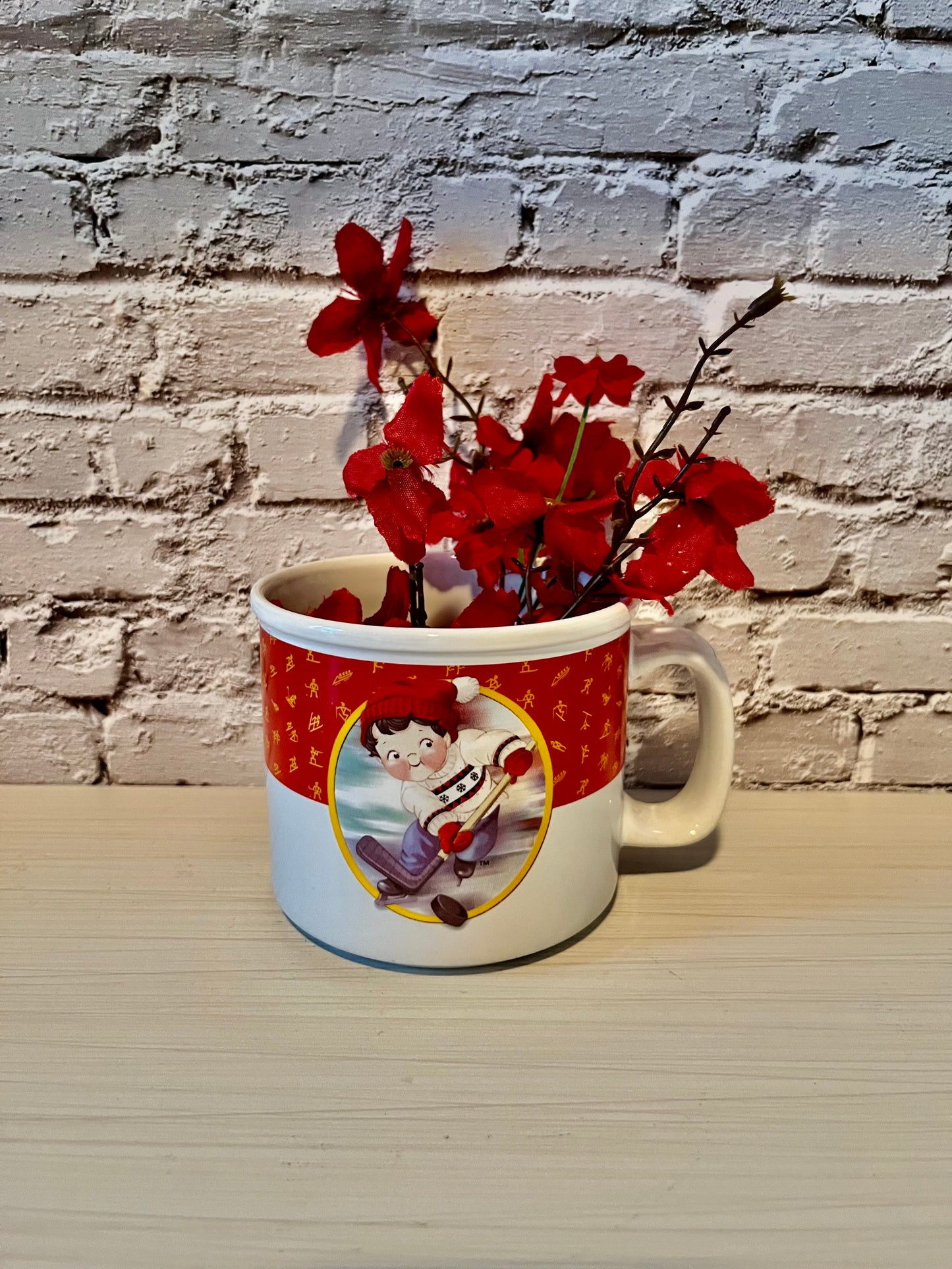 Vintage 2002 Campbell’s Kids Salt Lake Olympics Ski 2 Mug Set – Limited Edition Pair