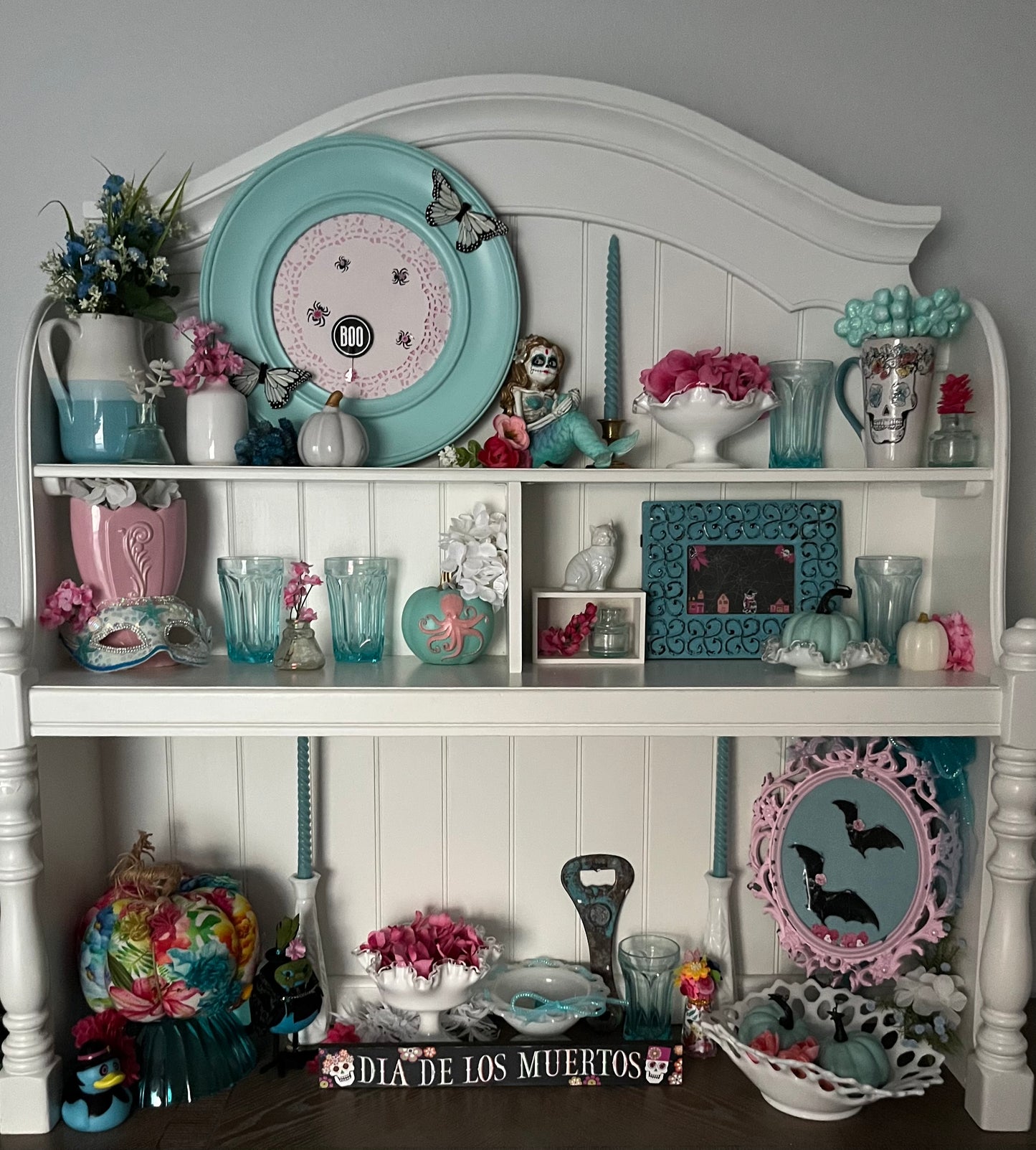 Vintage Fenton Silvercrest Large Ruffled Edge Pedestal Bowl Compote - 1950s White Milk Glass