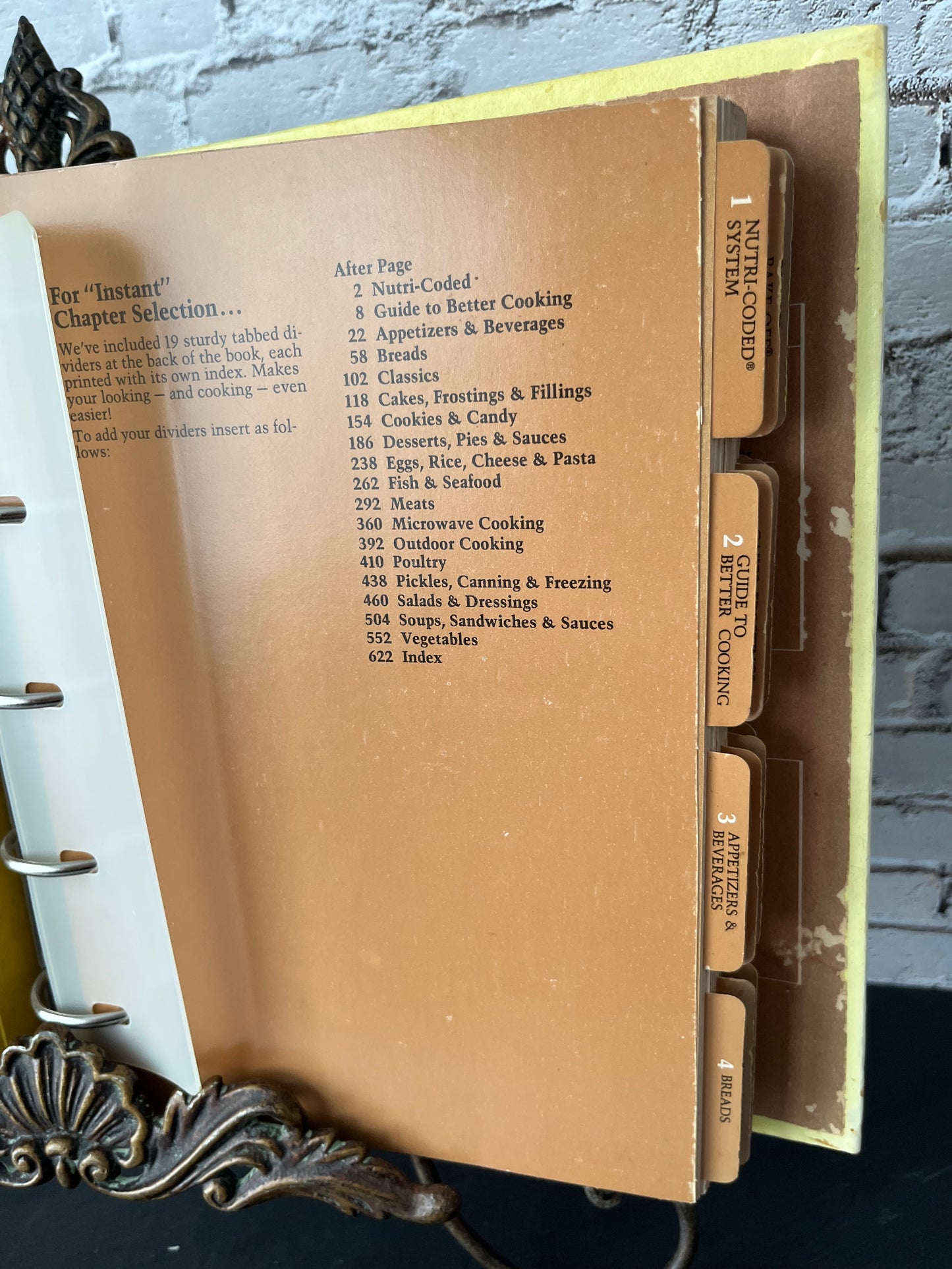 Vintage 1984 Pillsbury Kitchens’ Cookbook Ring Binder Edition