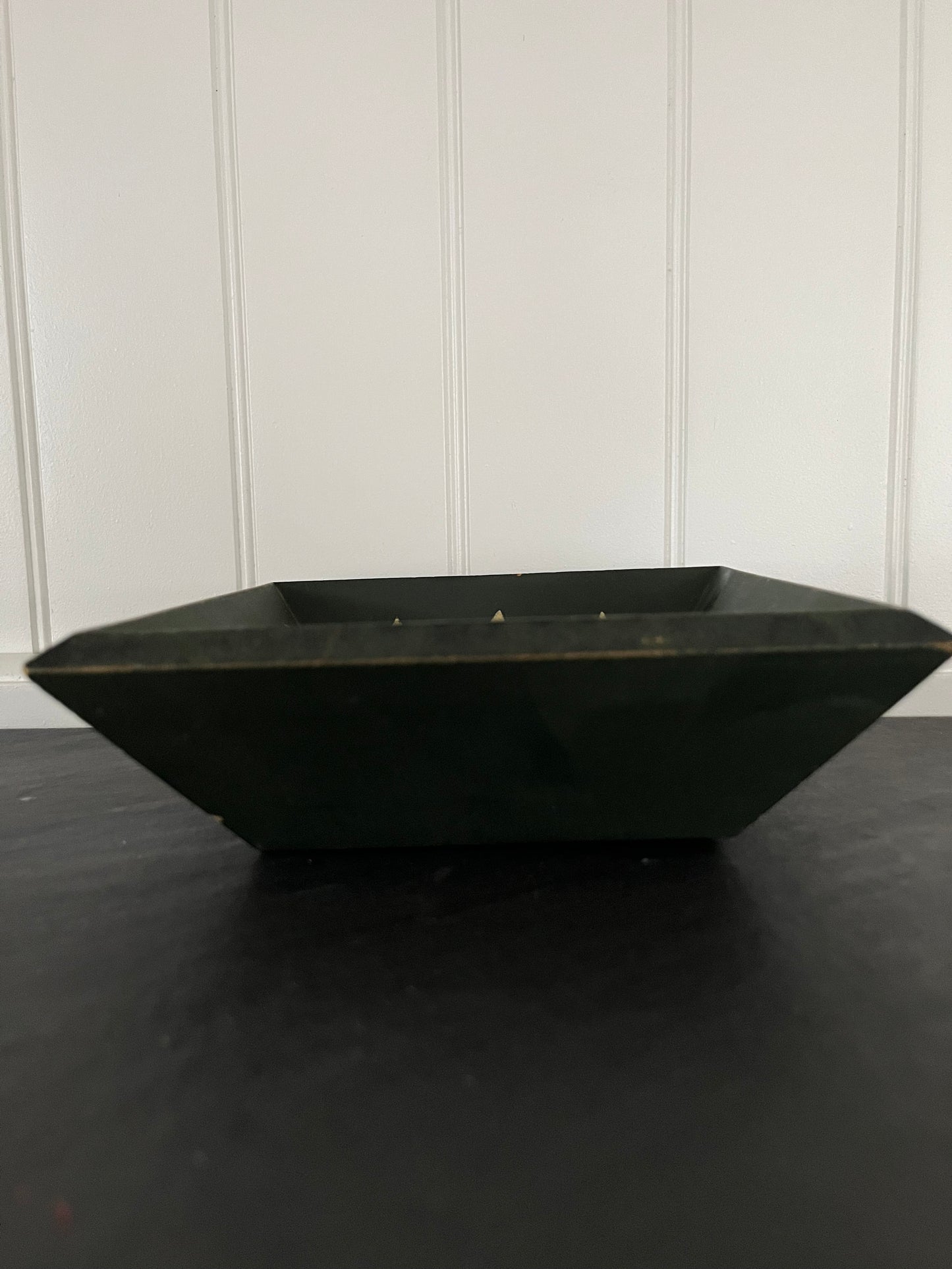 Warren Kimble Style Primitive Americana Folk Art Wooden Star Bowl / Shelf Sitter