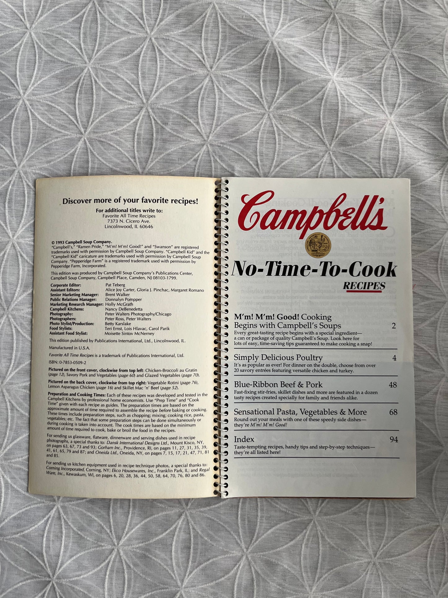 Retro Campbell’s Cookbook Lot | 1990s–2000s Recipe Book Collection | Casserole & One-Dish Kitchen Set