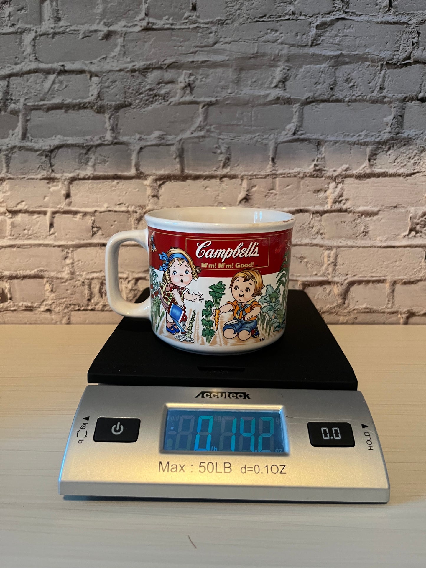 Vintage 1997 Campbell’s Soup Kids Vegetable Garden Ceramic Mug – Westwood Collectible