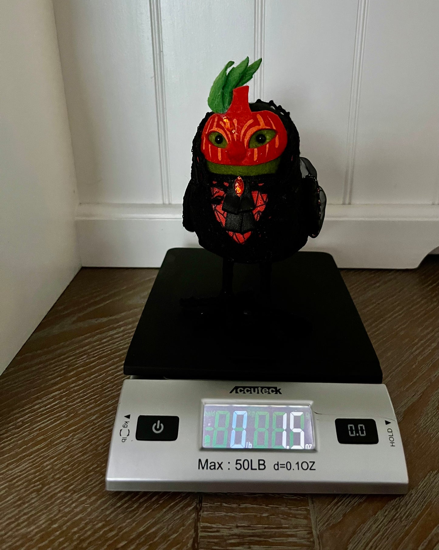 2018 Target Hyde & Eek Citrine Masquerade Halloween Crow Bird | Featherly Friends