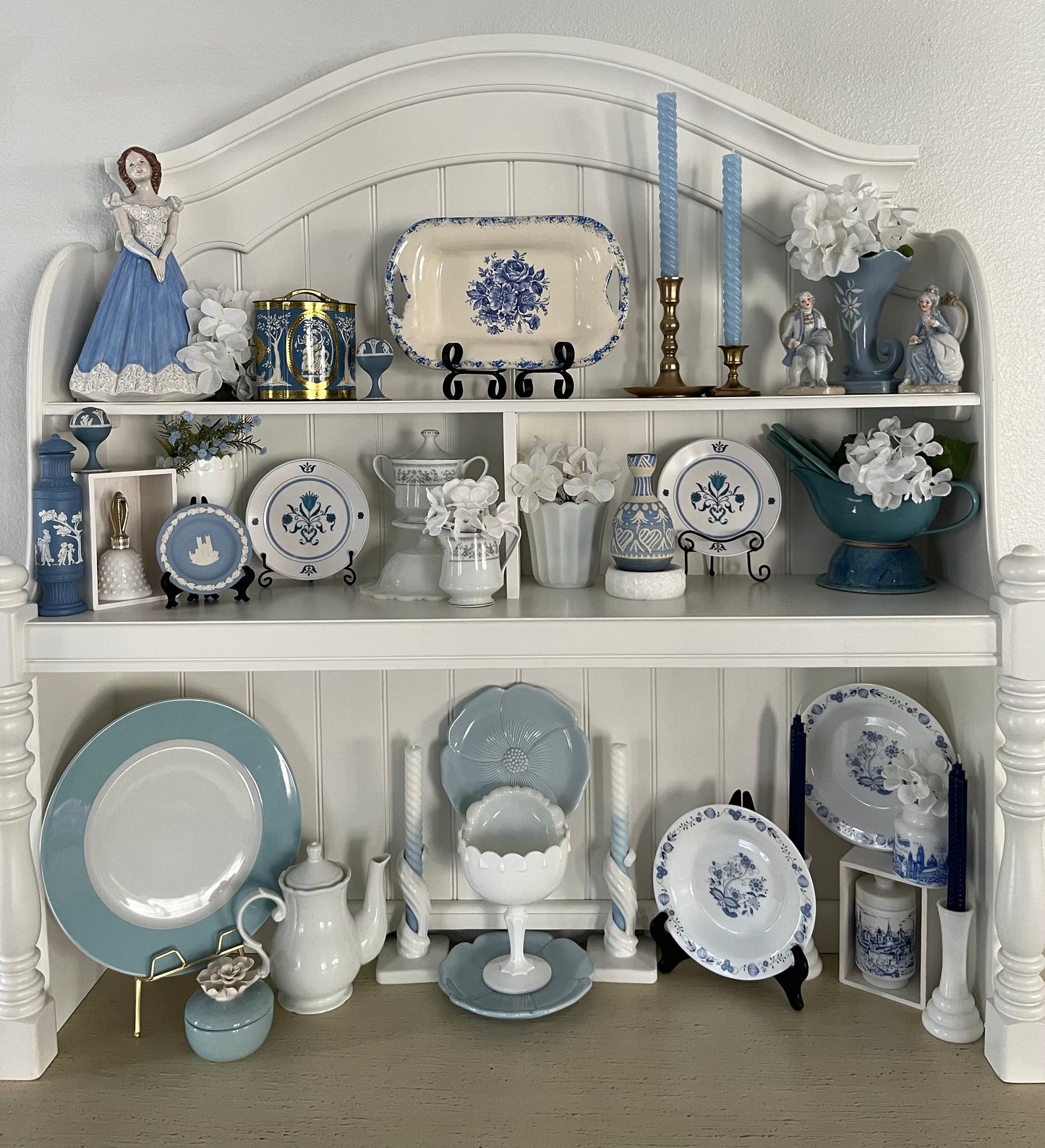 Vintage Solid Brass Mini Hexagonal Candle Holder – 1960s Mid-Century Design (2”)