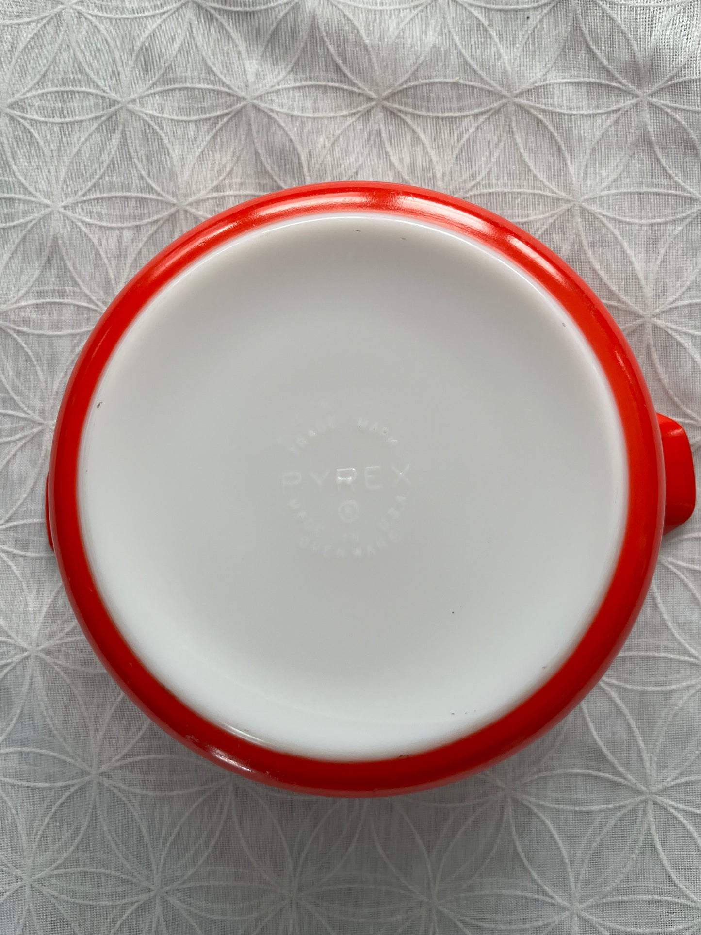 Vintage c 1970’s Pyrex Primary Red 474-B 1.5 Qt Cinderella Casserole Dish – No Lid