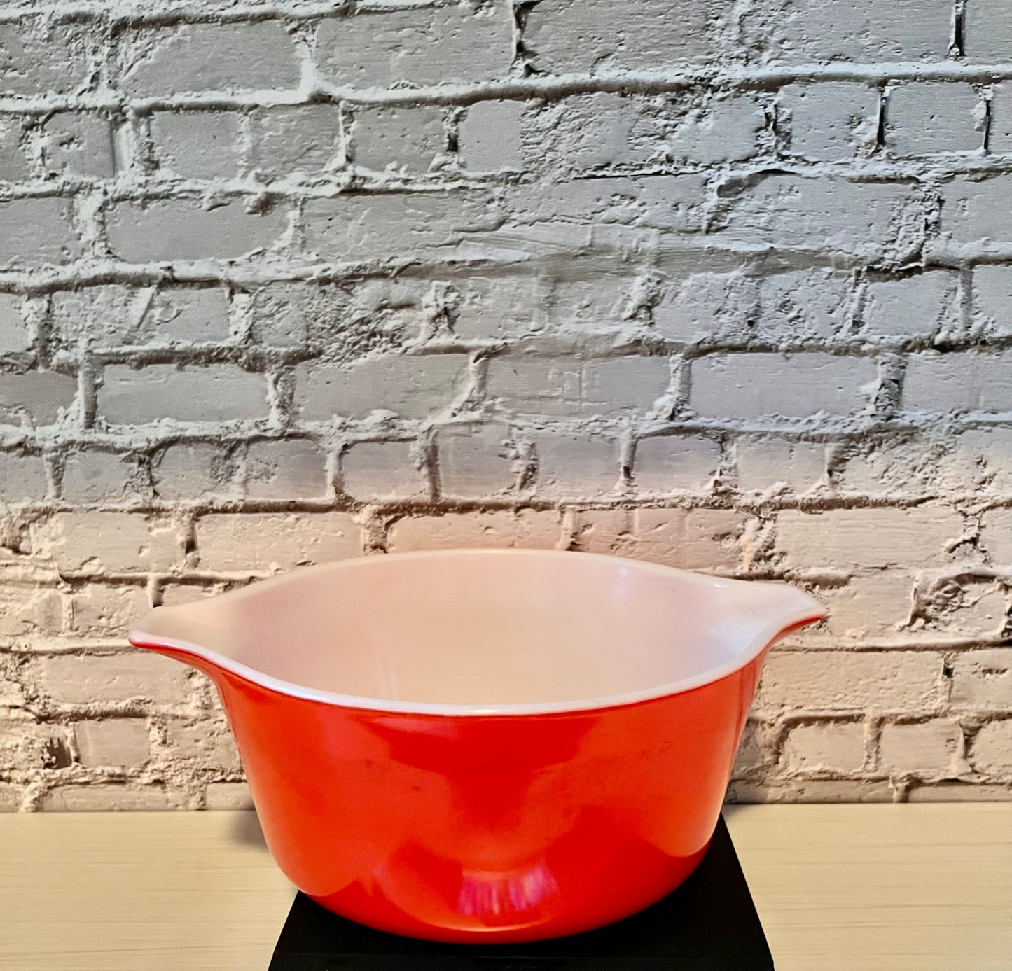 Vintage c 1970’s Pyrex Primary Red 474-B 1.5 Qt Cinderella Casserole Dish – No Lid