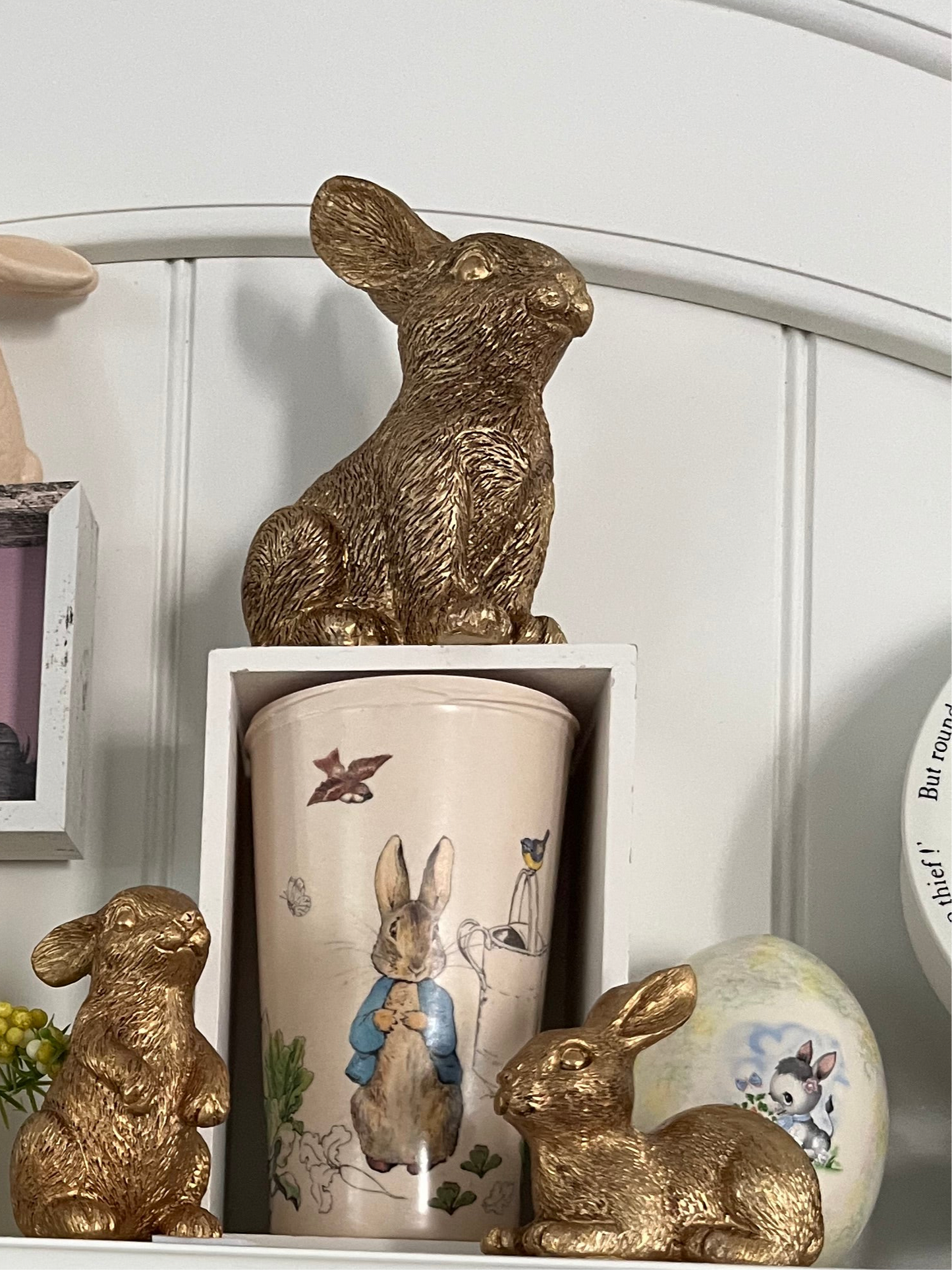 Eco-Friendly Beatrix Potter Peter Rabbit Garden Cup – 2010s Bamboo Travel Tumbler