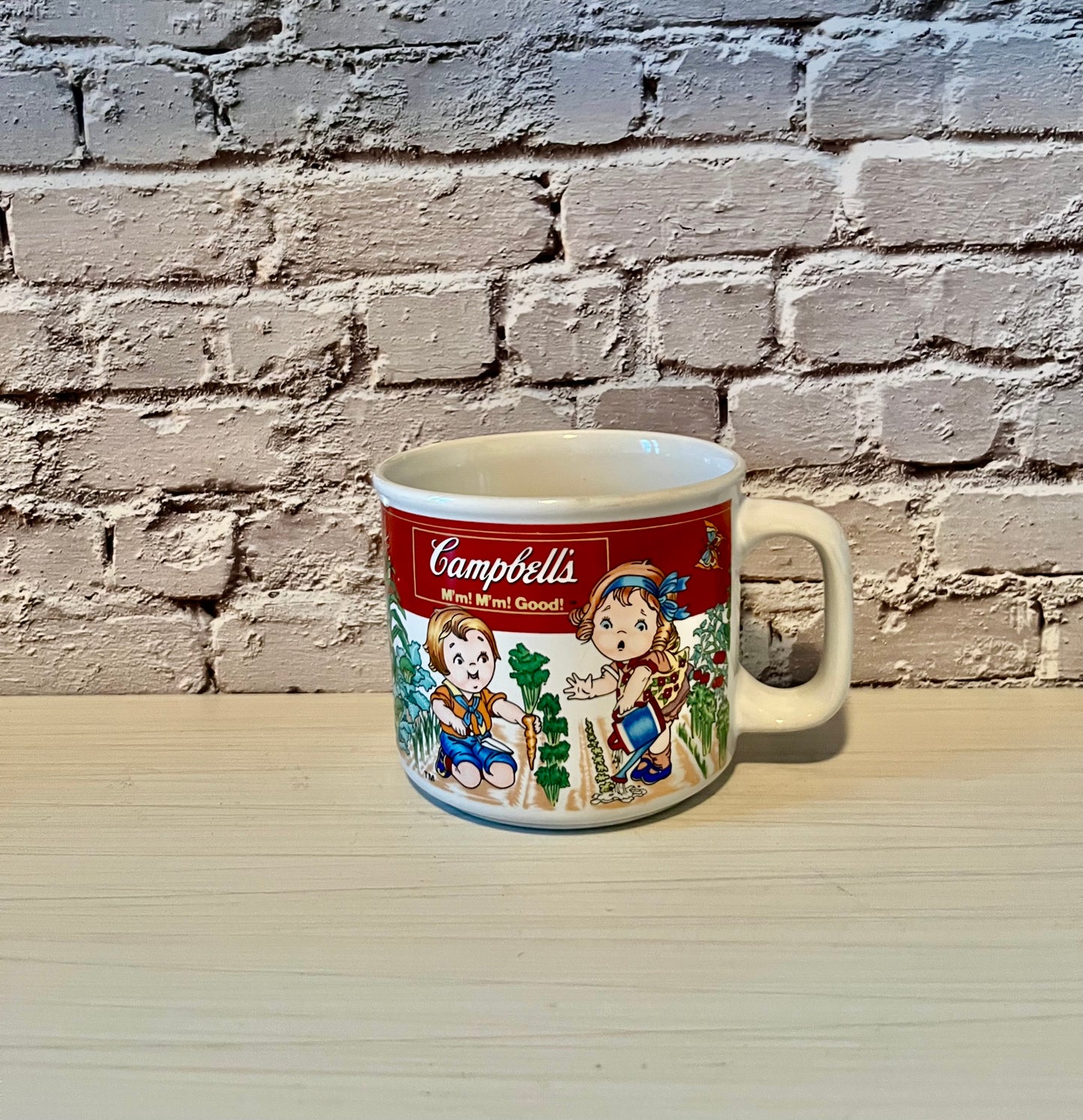 Vintage 1997 Campbell’s Soup Kids Vegetable Garden Ceramic Mug – Westwood Collectible