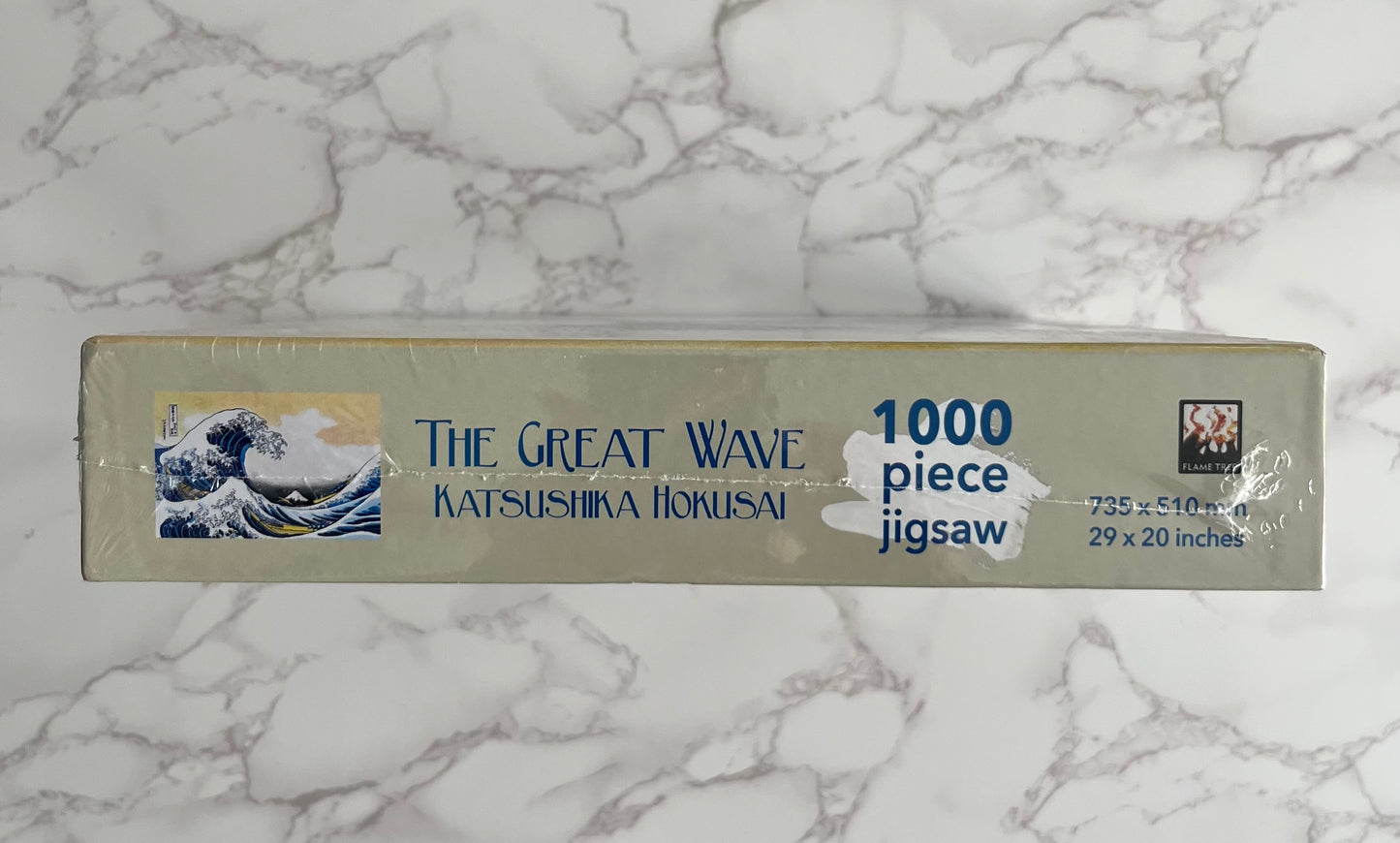2020s Katsushika Hokusai “The Great Wave off Kanagawa” 1000 Piece Jigsaw Puzzle — Factory Sealed — Classic Japanese Ukiyo-e Art Reproduction