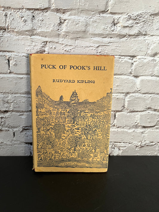 Puck of Pooks Hill  By Rudyard Kipling - 1948 hardcover Vintage rare book