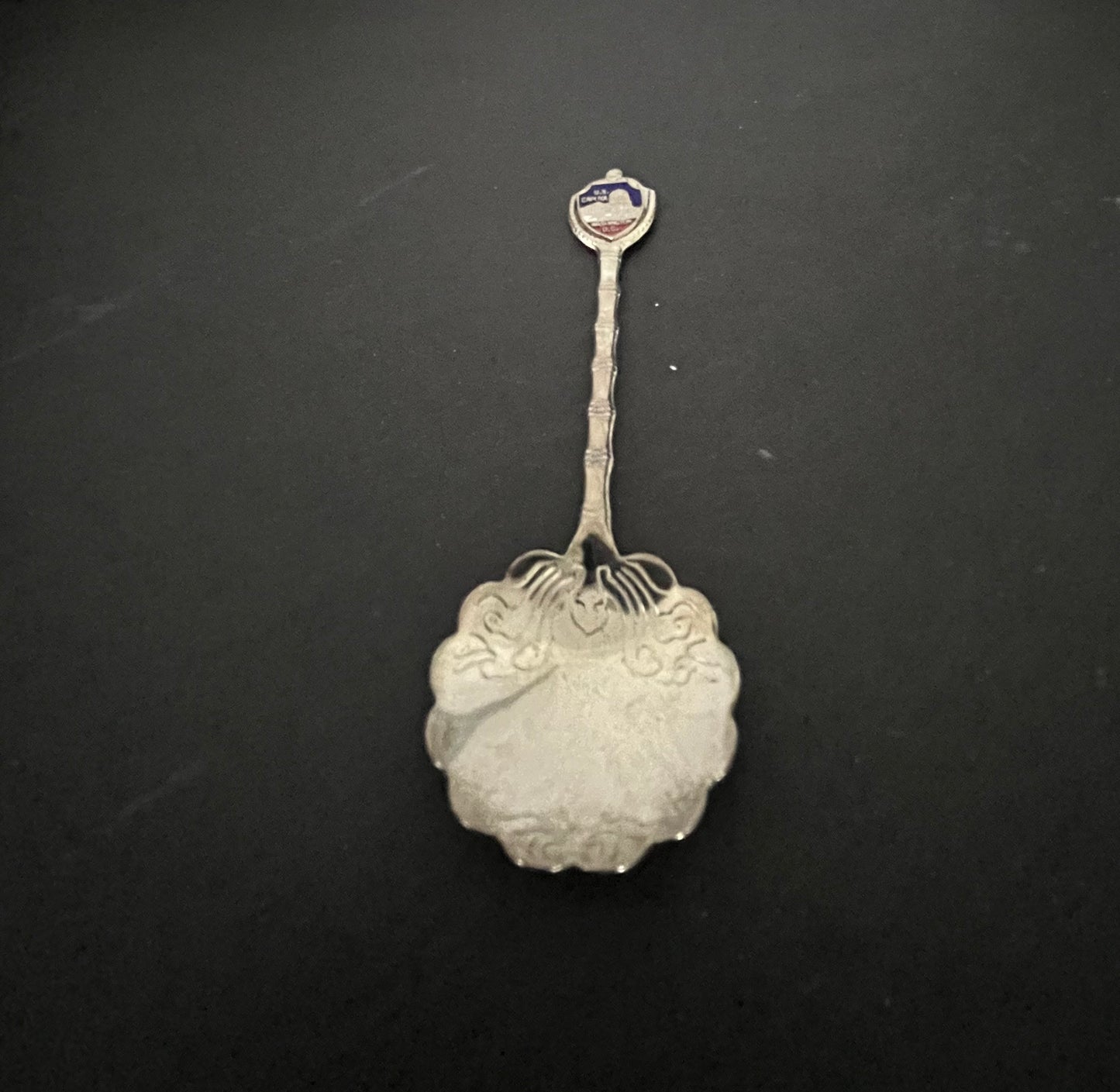 Vintage Souvenir Spoon - U.S. Capitol, Washington D.C. - Silver Collectible 4.5” by Fort USA