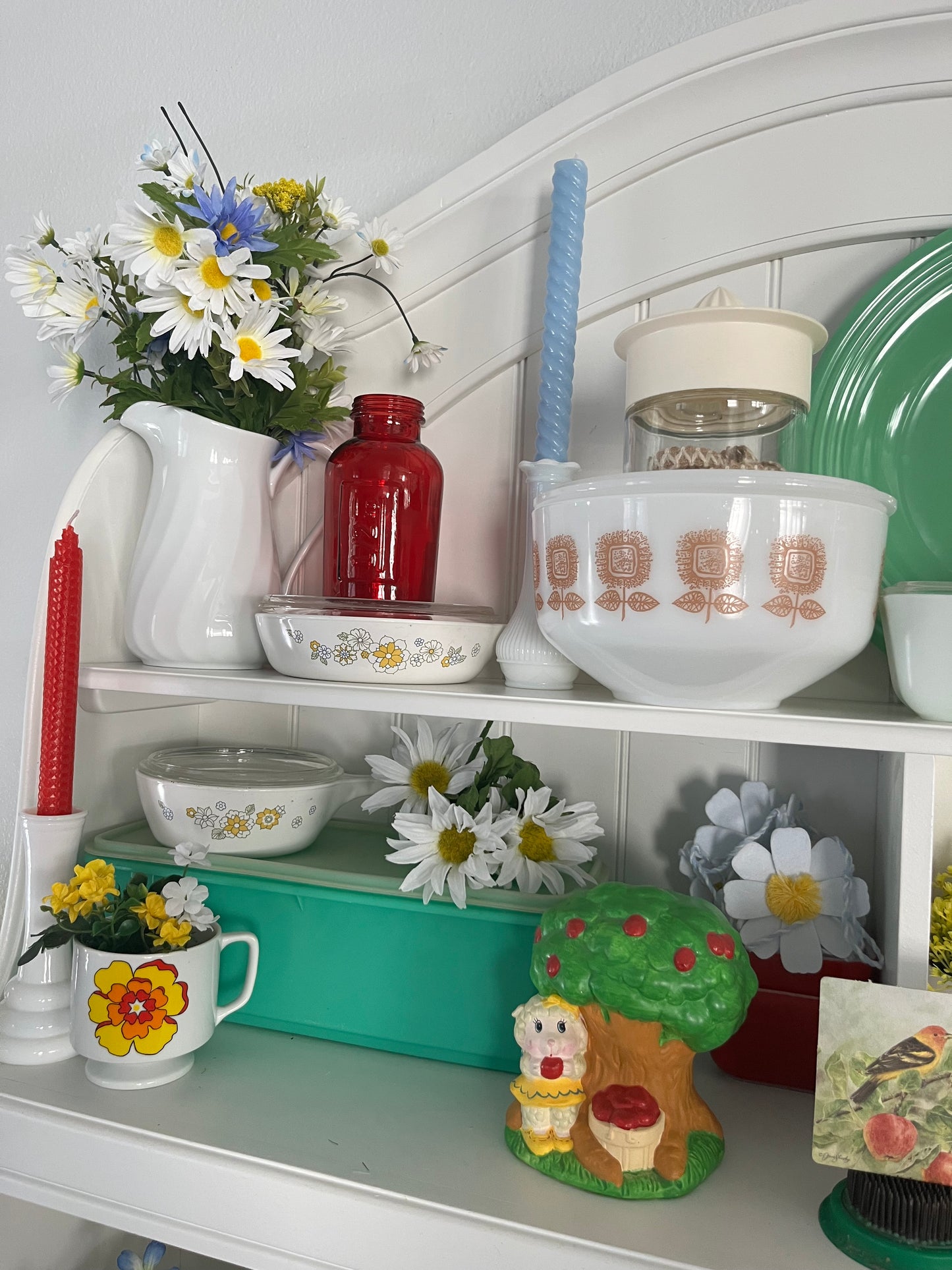 Vintage 1970s Corning Ware P-81-B Saucepan with Lid – “Floral Bouquet” Pattern | 1 Pint