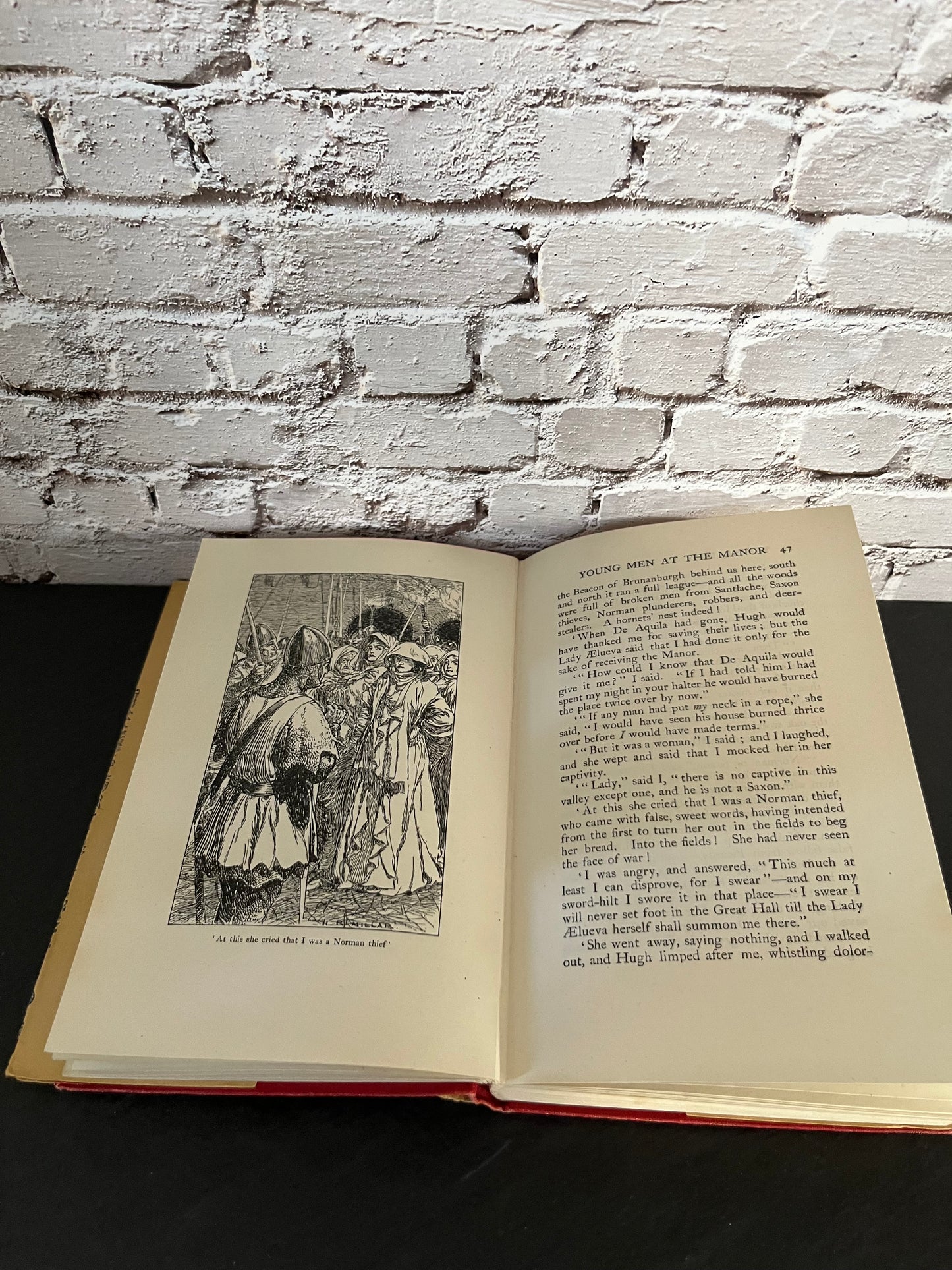 Puck of Pooks Hill  By Rudyard Kipling - 1948 hardcover Vintage rare book