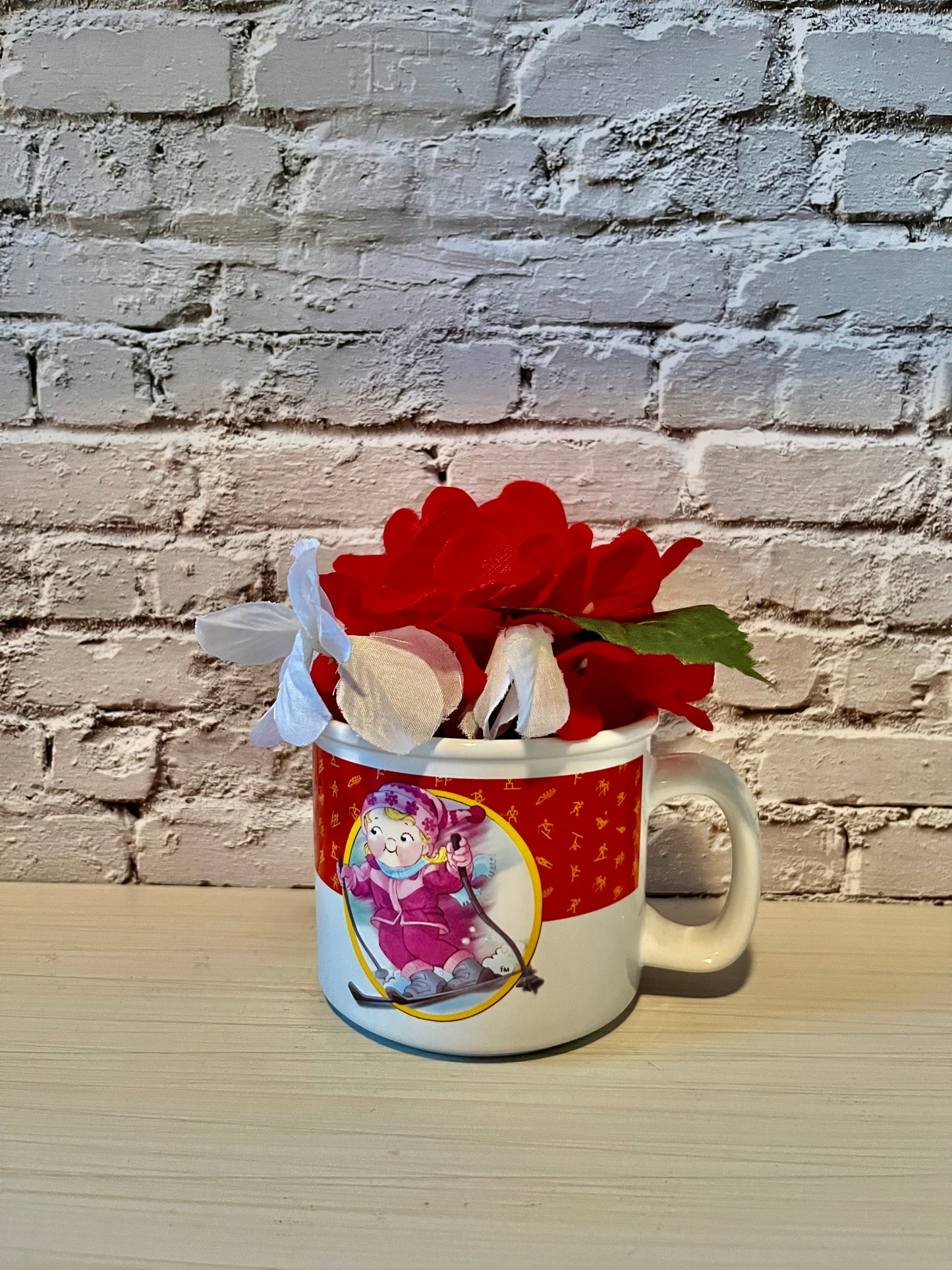 Vintage 2002 Campbell’s Kids Salt Lake Olympics Ski 2 Mug Set – Limited Edition Pair