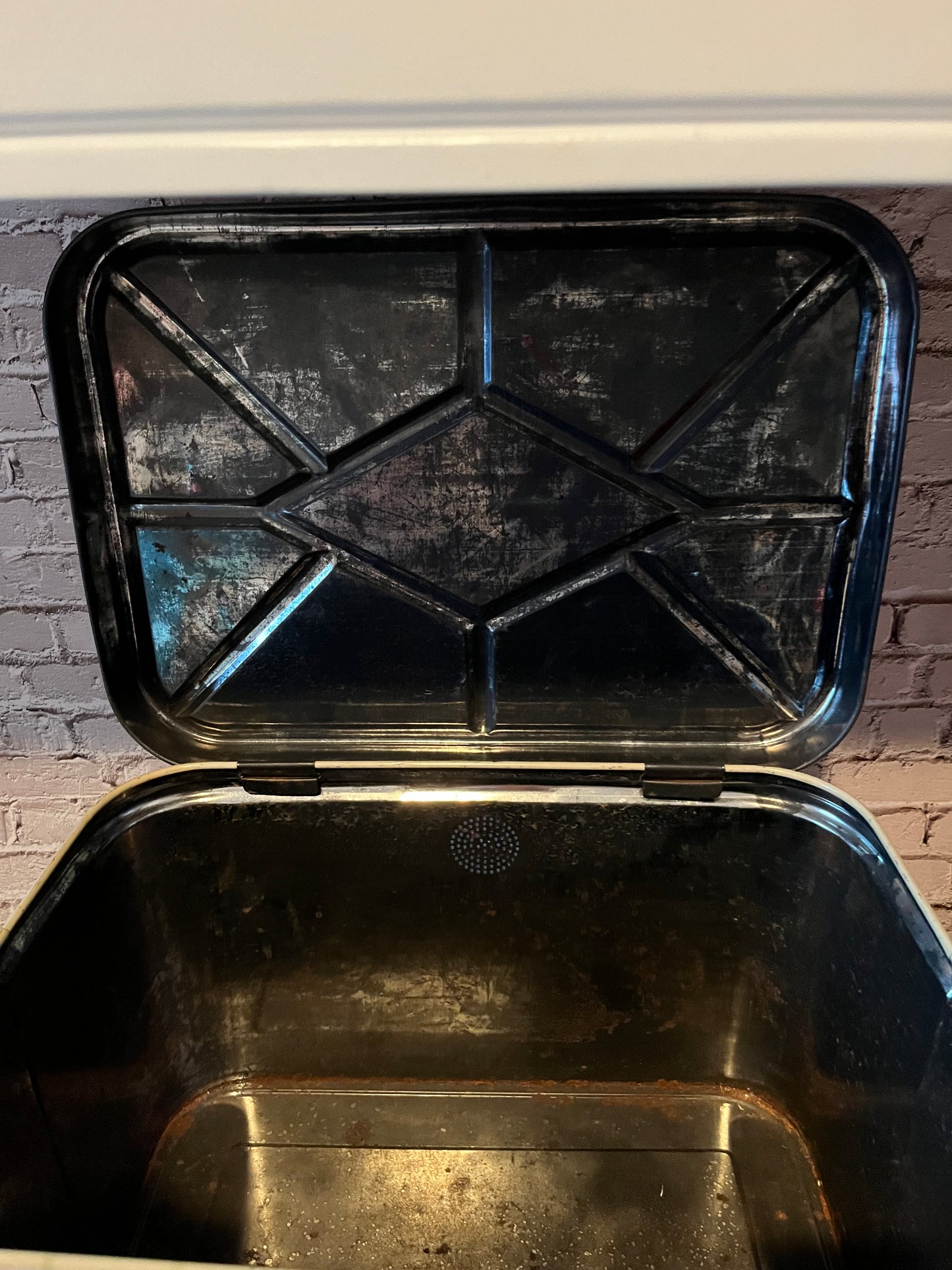 Vintage Nesco Floral Metal Bread Box, Circa 1970s