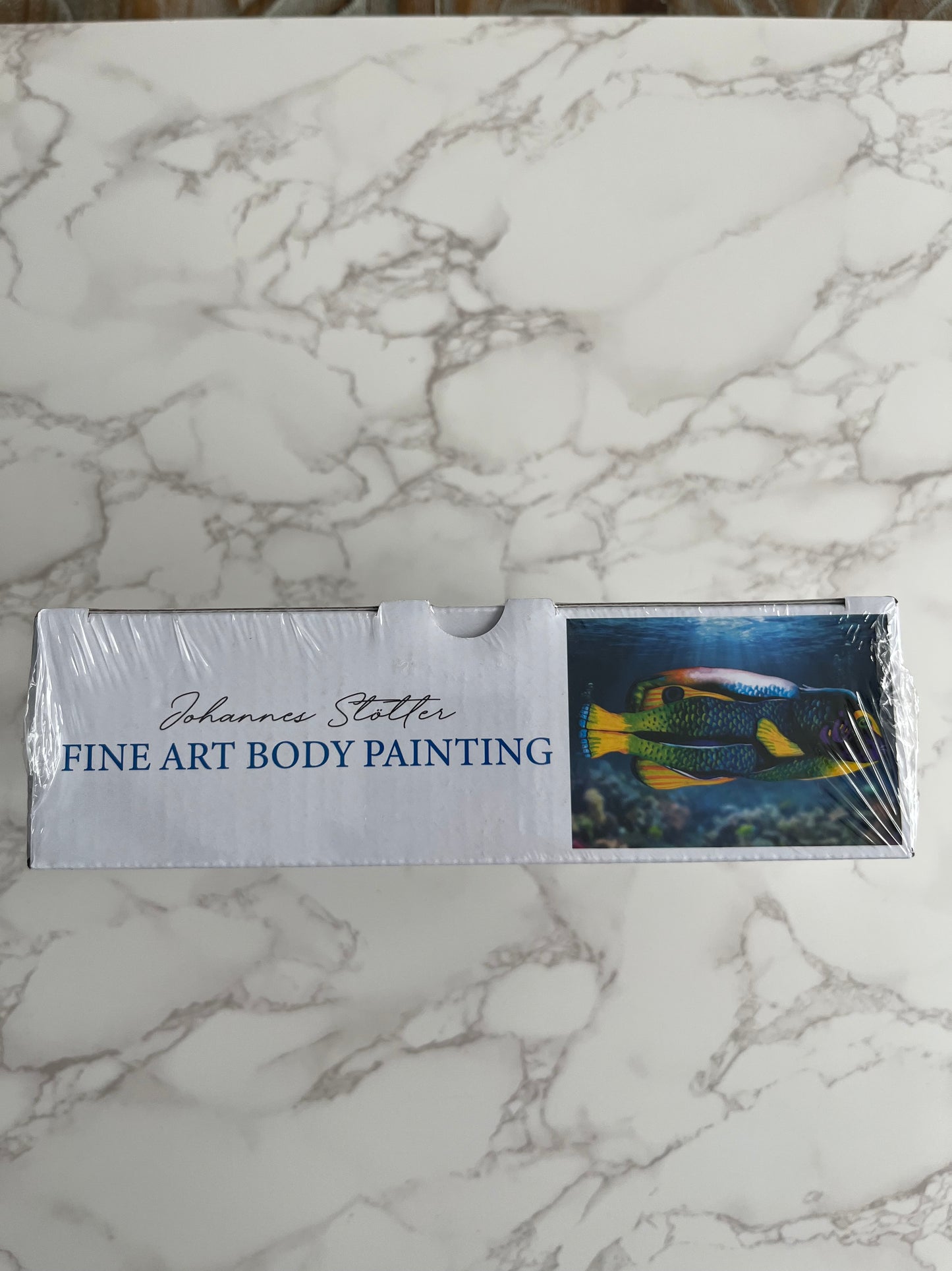 Johannes Stötter Fine Art Body Painting “Angelfish” 1000 Piece Jigsaw Puzzle — Factory Sealed — Contemporary Fine Art Puzzle