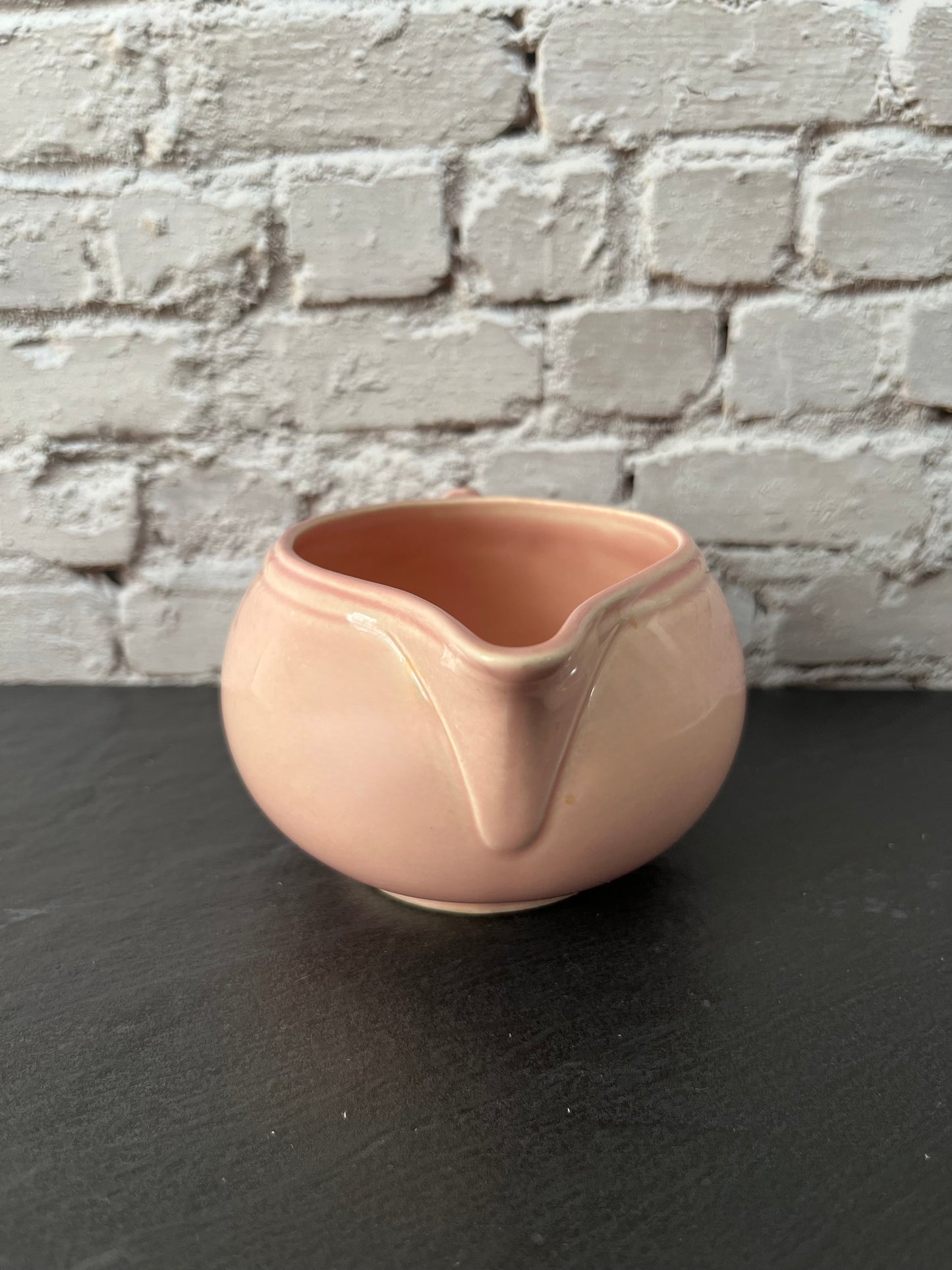 Vintage 1940s Art Deco Lu-Ray Pastels Pink Creamer – Taylor, Smith & Taylor Art Deco Blush Pitcher