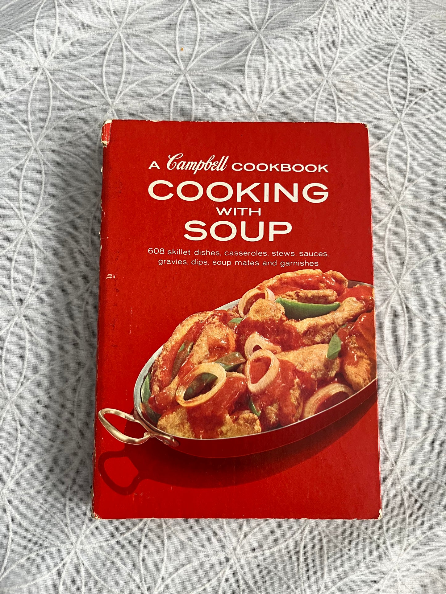 Vintage 1970s Campbell’s “Cooking With Soup” Cookbook | Retro Mid-Century Kitchen Recipe Book