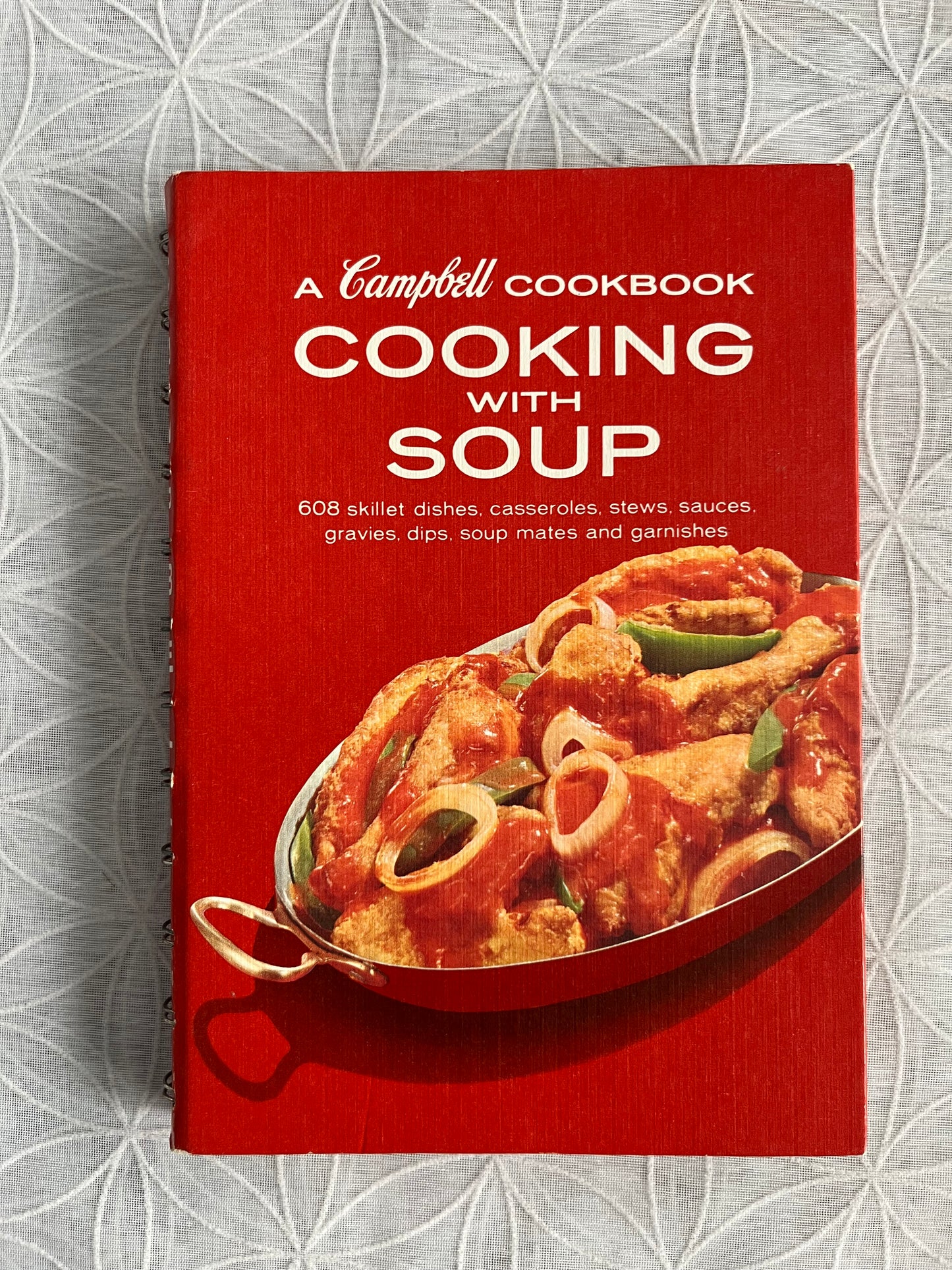 Vintage 1970s Campbell’s “Cooking With Soup” Cookbook | Retro Mid-Century Kitchen Recipe Book