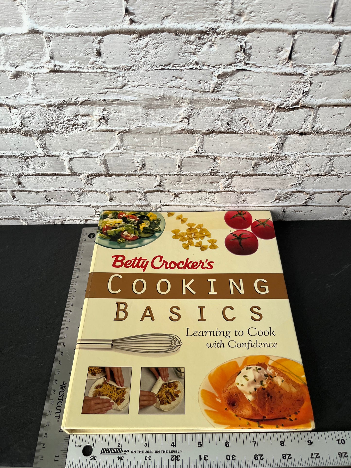 Vintage 1998 Betty Crocker Cooking Basics Hardcover Spiral Bound Cookbook