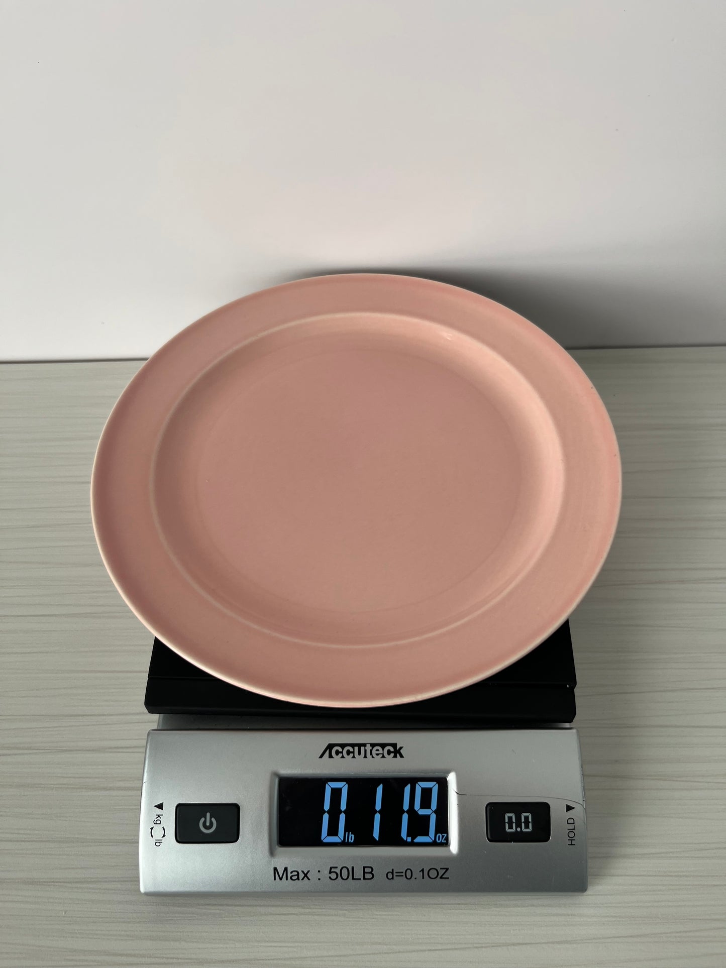 Vintage 1940s TS&T Lu-Ray Pastels Pink Salad Plate – 8” – Taylor Smith & Taylor – USA