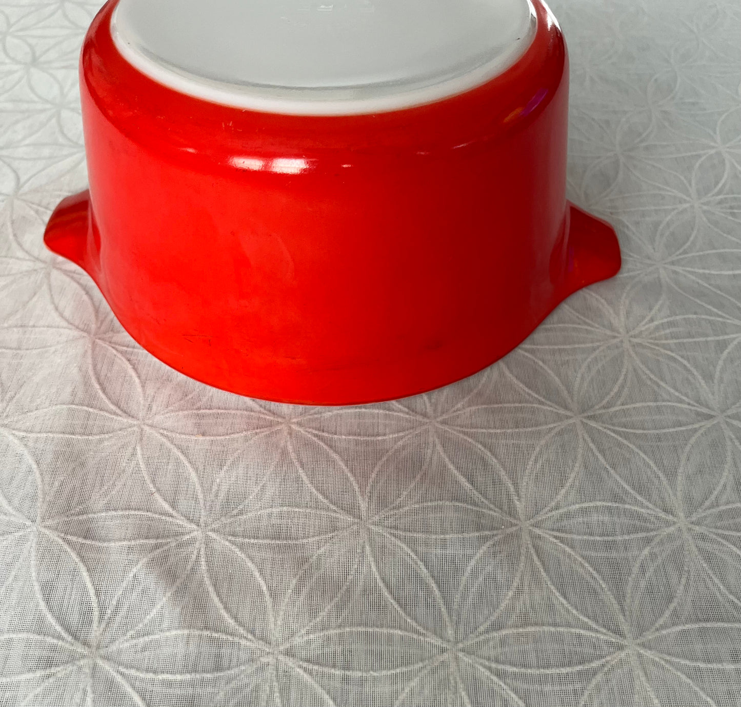 Vintage c 1970’s Pyrex Primary Red 474-B 1.5 Qt Cinderella Casserole Dish – No Lid