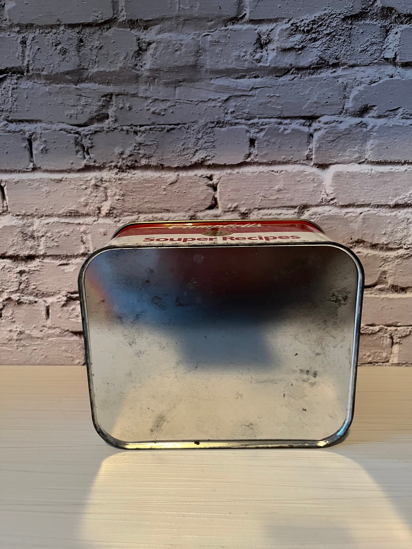 Vintage 1990’s Campbell’s Souper Recipe Tin Storage Box