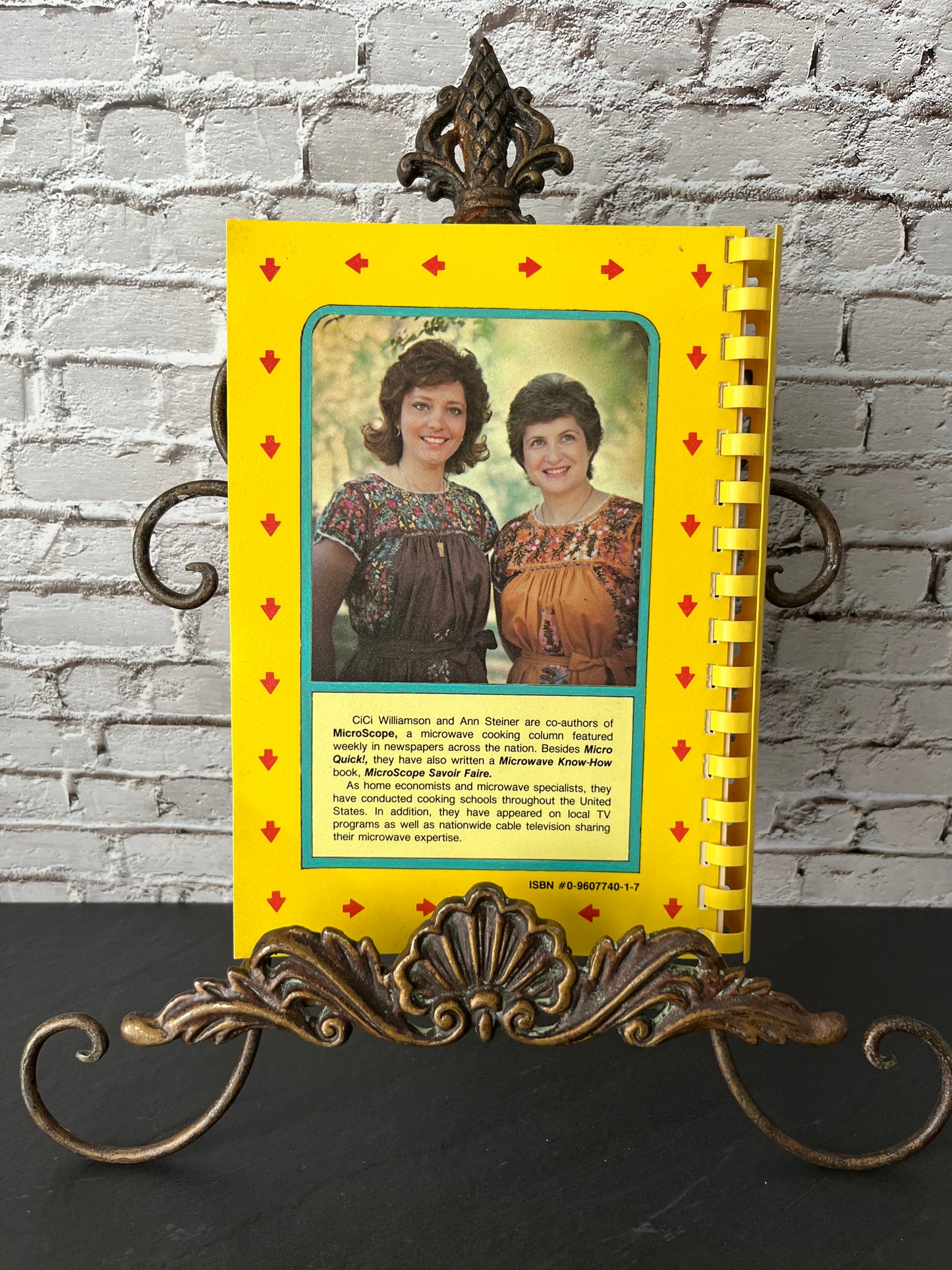 Vintage 1984 Micro Quick! Microwave  Spiral Bound Cookbook by CiCi Williamson & Ann Steiner