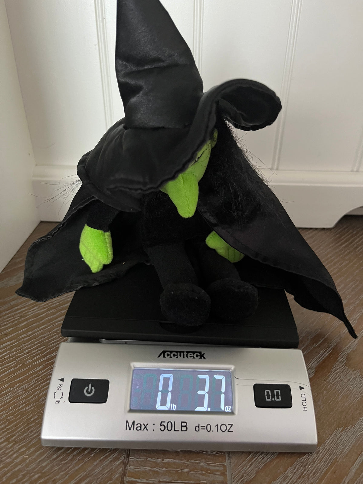 Vintage 1998 Warner Bros Wicked Witch of the West Bean Bag Plush | Wizard of Oz | Midnight Mashup Manor