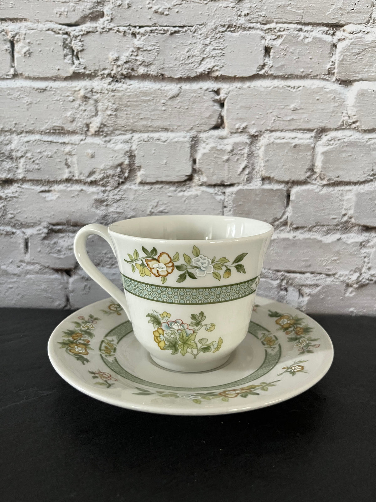Vintage Royal Doulton Tonkin TC1107 Cup & Saucer – 1970s English Floral China