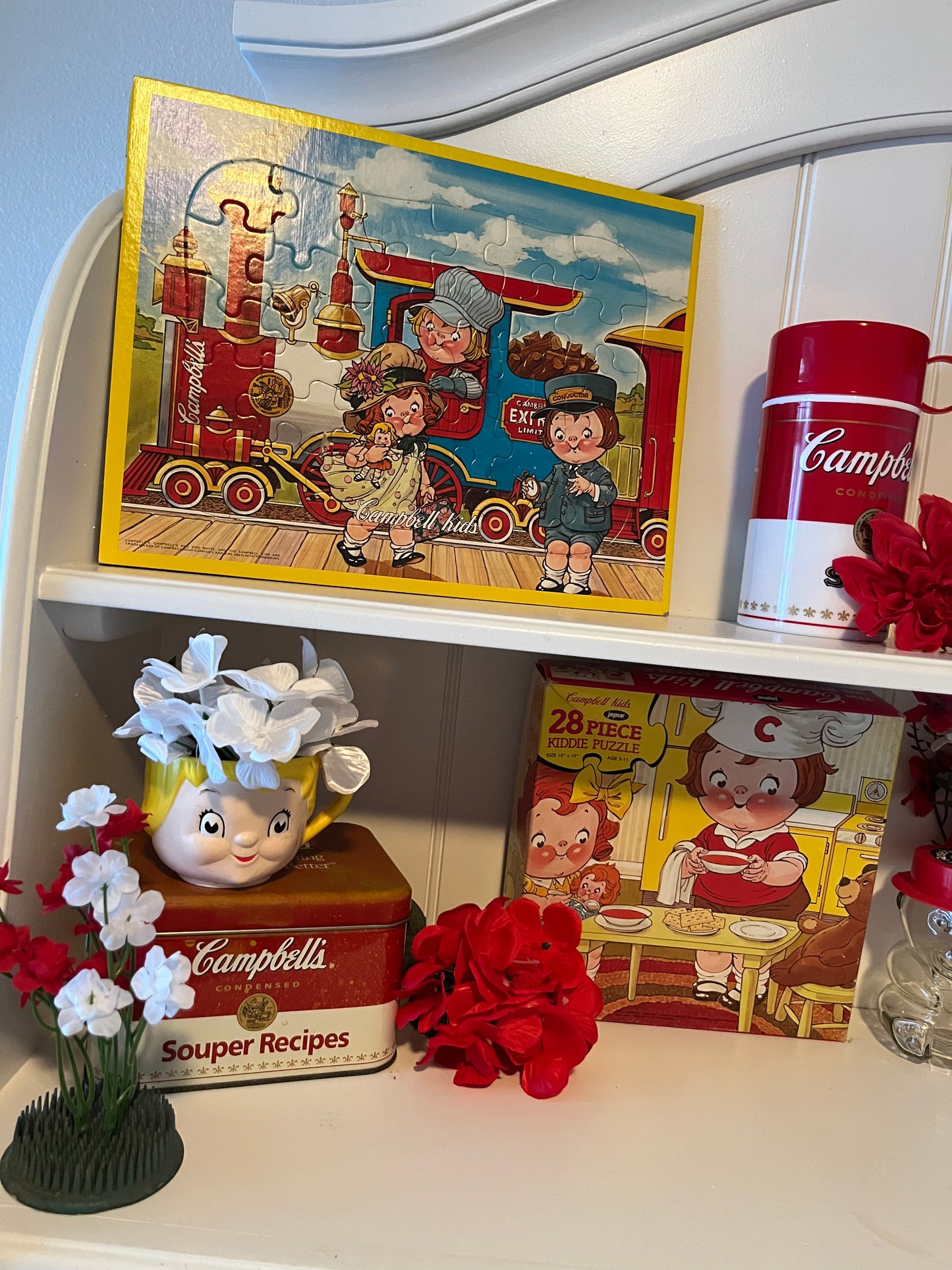 Vintage 1990’s Campbell’s Souper Recipe Tin Storage Box